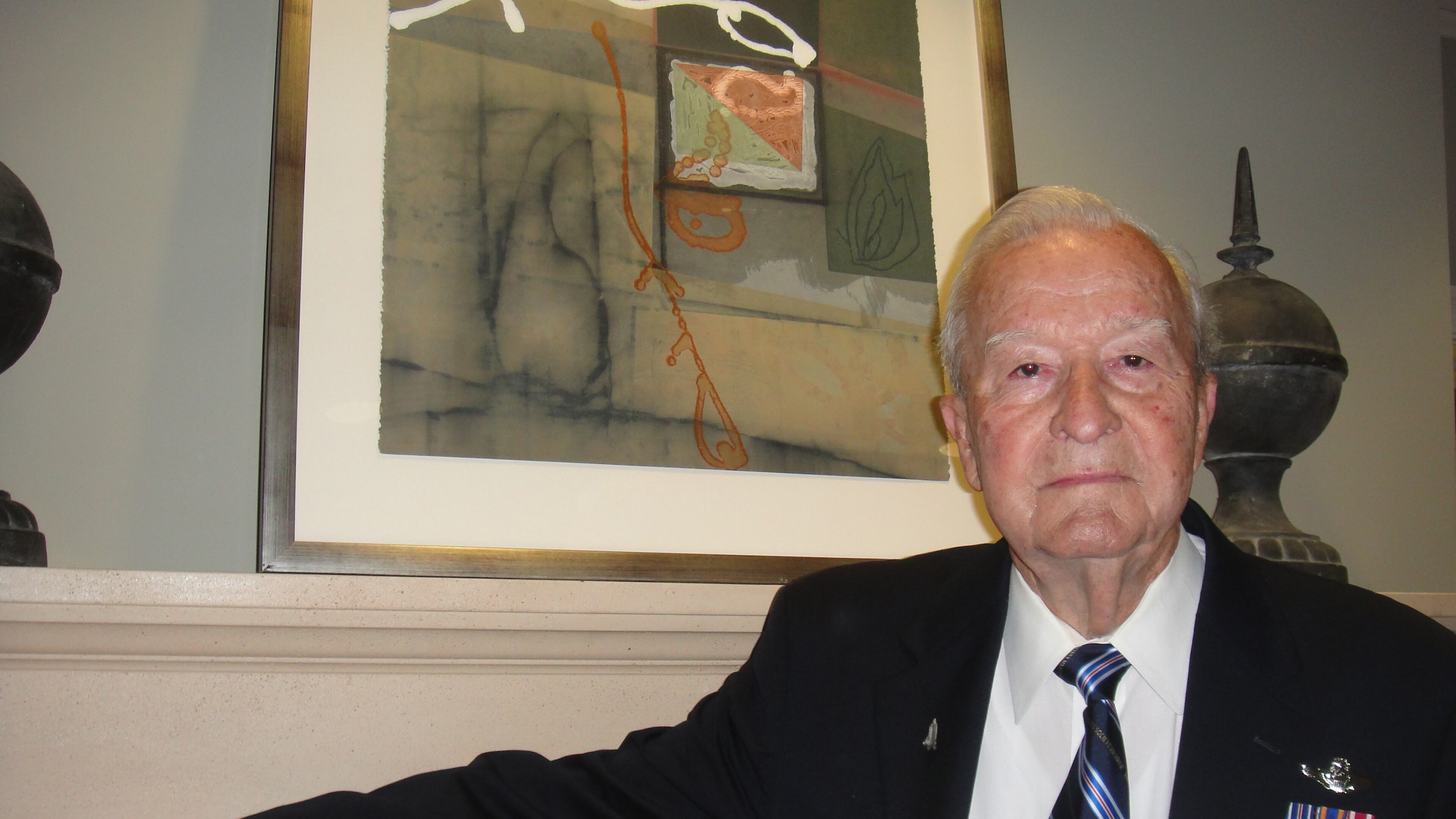 Stone Mountain resident Nimrod McNair spent 30 years in the service, beginning in World War II and ending after Vietnam. His time in the service "changed my life," he said.