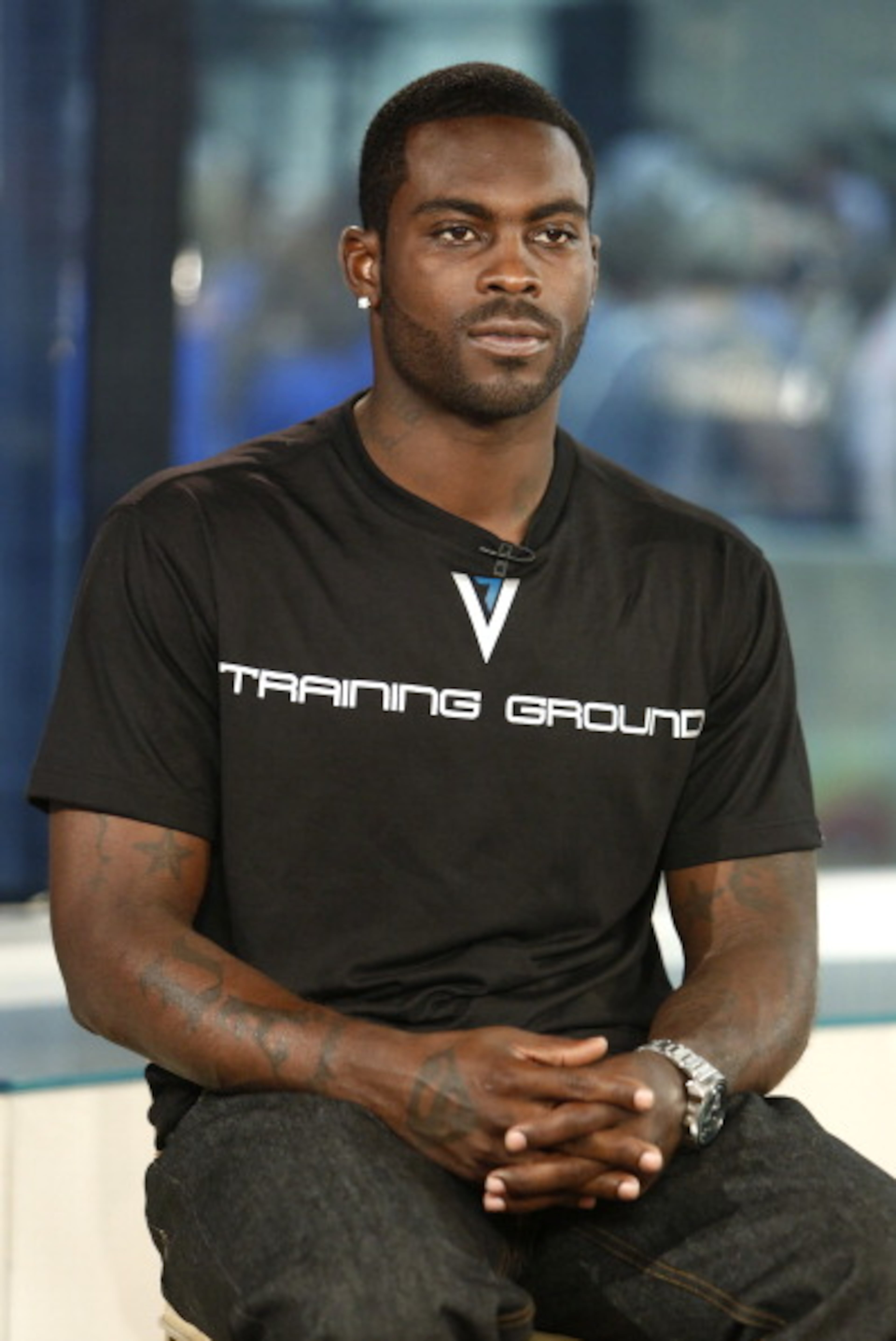 TODAY -- Pictured: Michael Vick appears on NBC News' "Today" show -- (Photo by: Peter Kramer/NBC/NBC NewsWire via Getty Images)