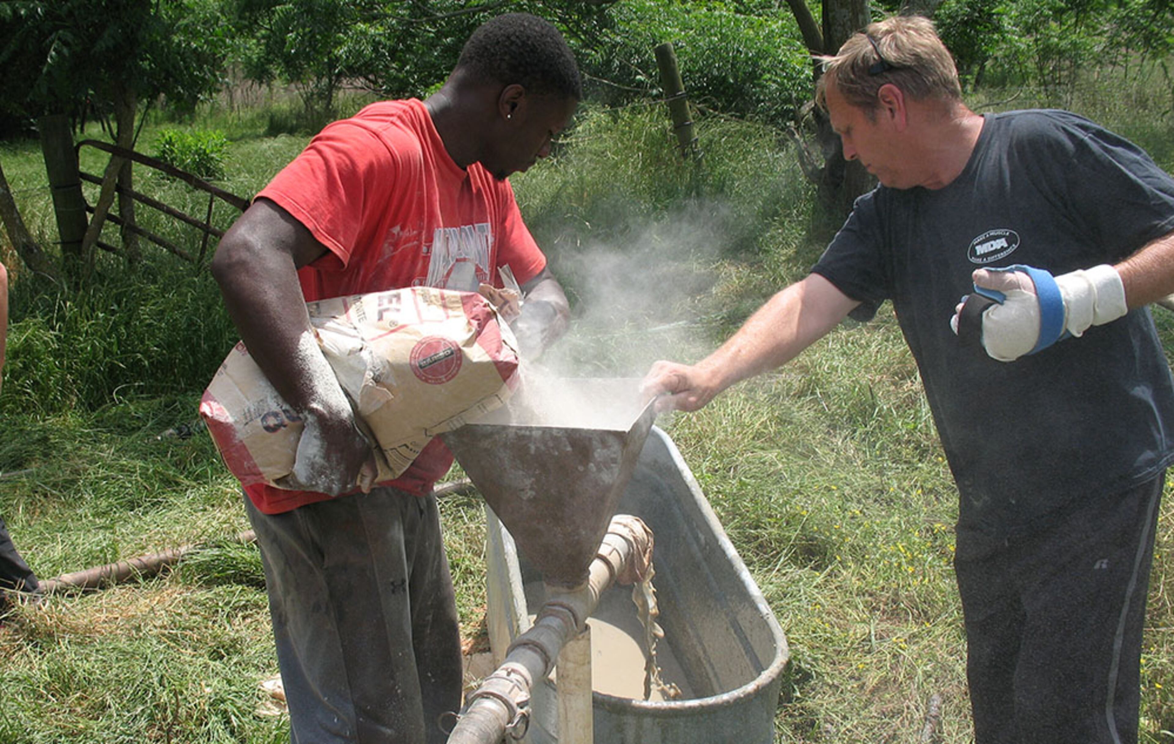 Smith said he new absolutely nothing about digging wells, installing pumps or irrigation before meeting Yoder, a 59-year-old part-time fireman.