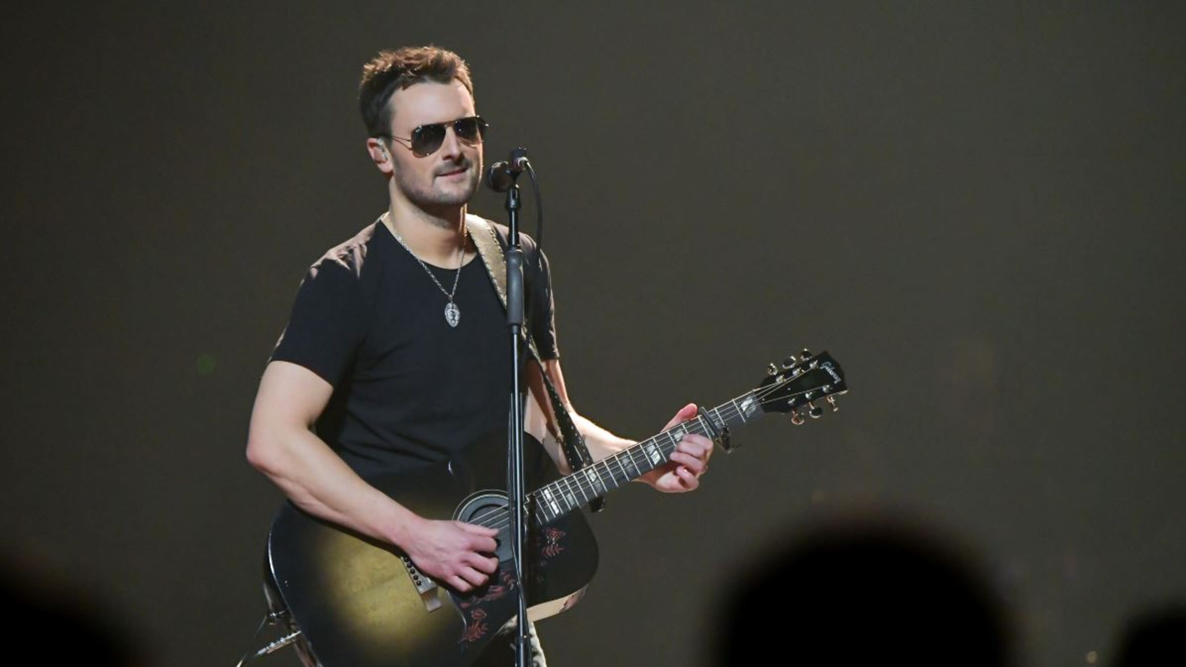 Musician Eric Church performs during his Holdin' My Own Tour at Barclays Center on January 27, 2017 in the Brooklyn borough of New York City.
