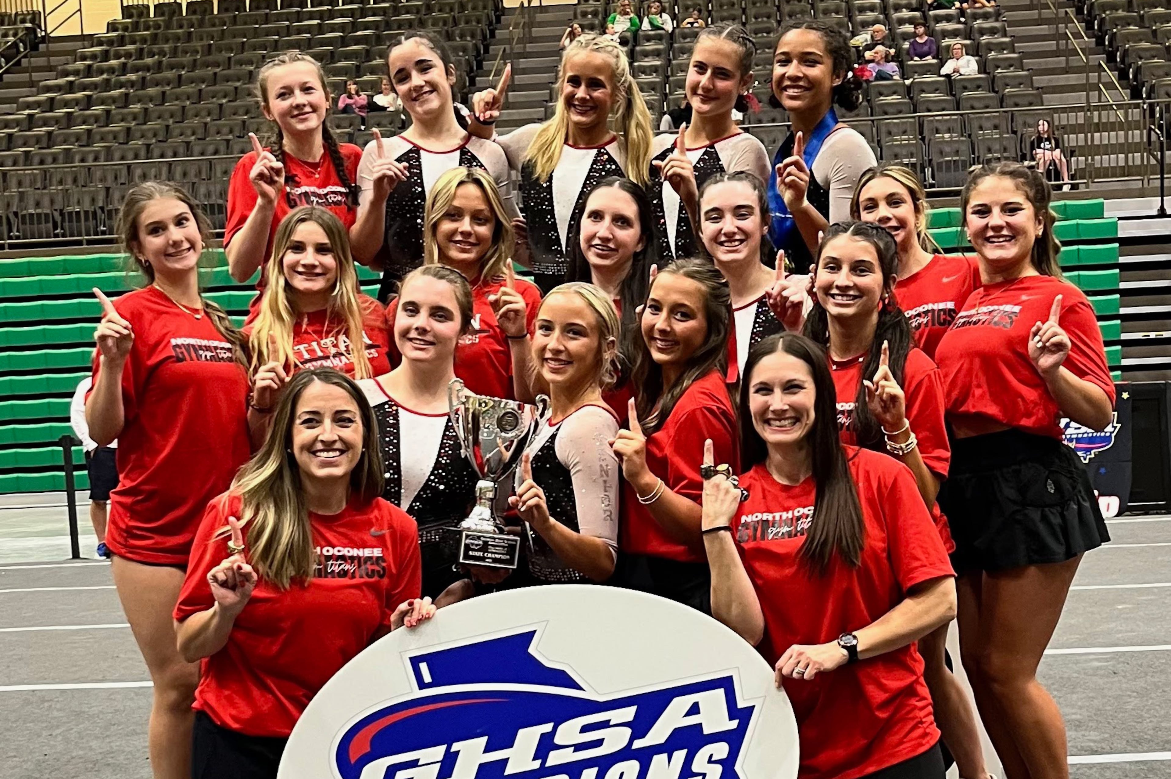 Hillary Sanders, North Oconee gymnastics