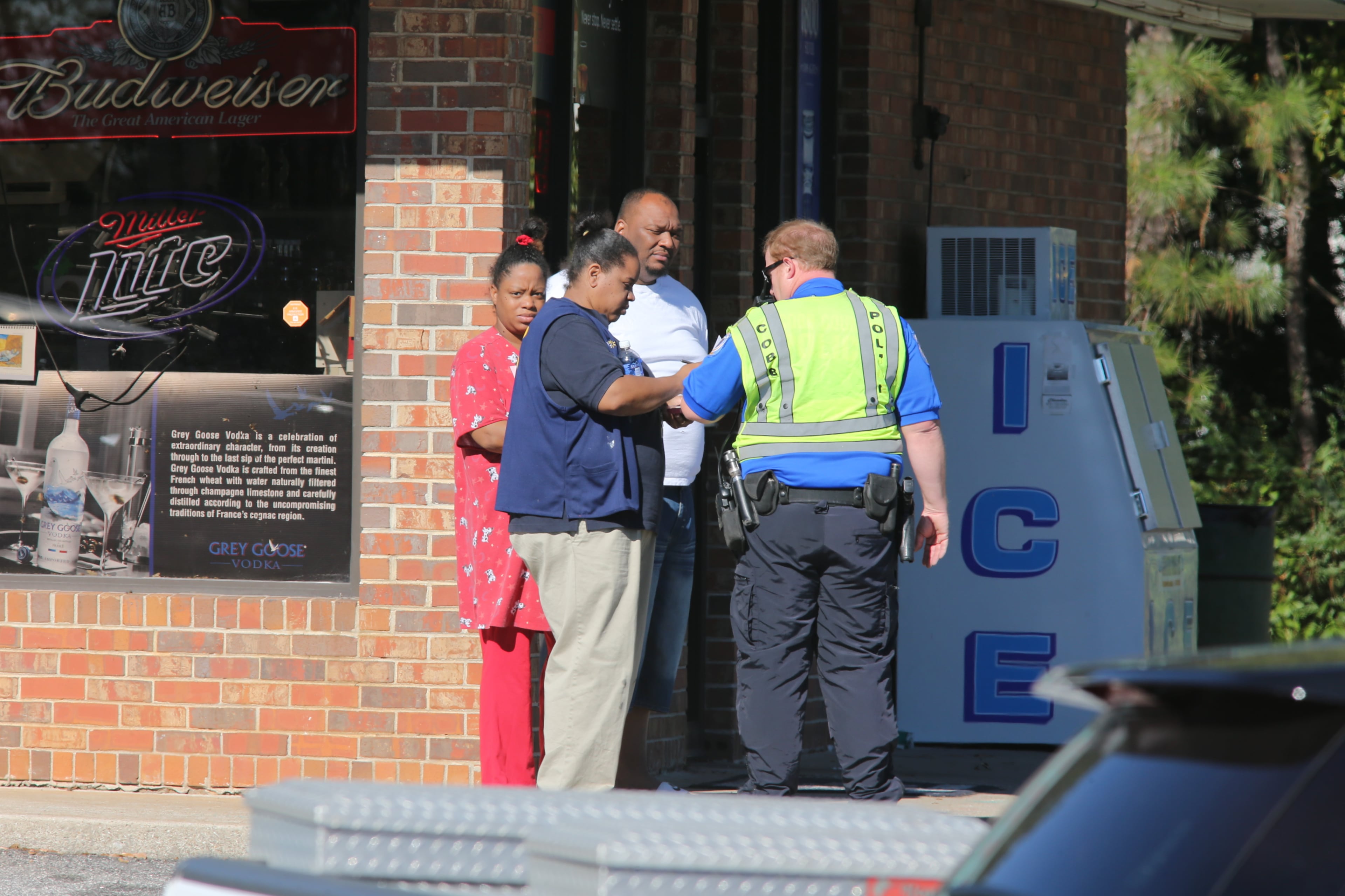 A woman was killed in a wreck Wednesday morning after hitting a truck head-on on Austell Road in Cobb County.