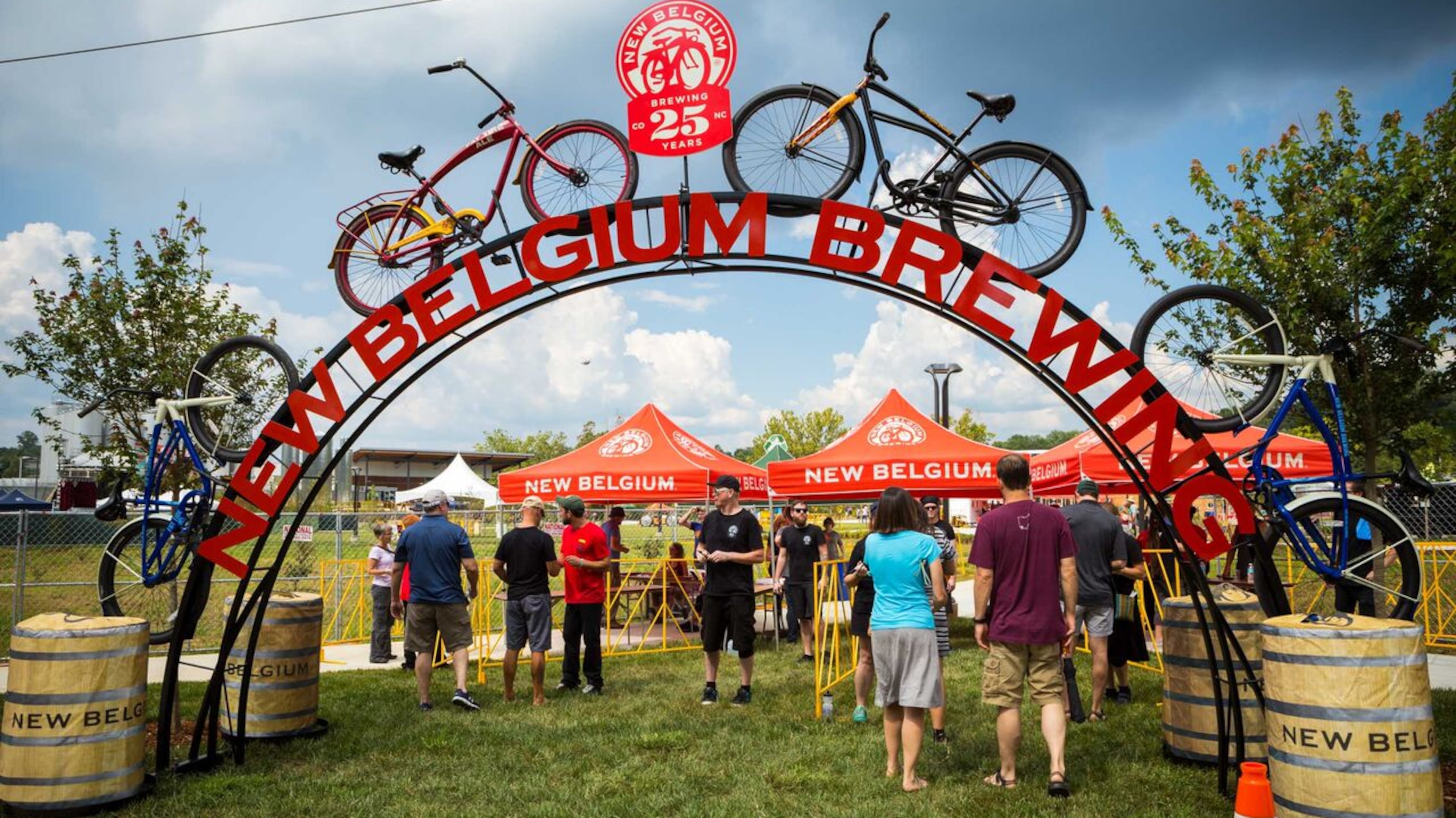 New Belgium’s 25th anniversary celebration. Credit: New Belgium Brewing.