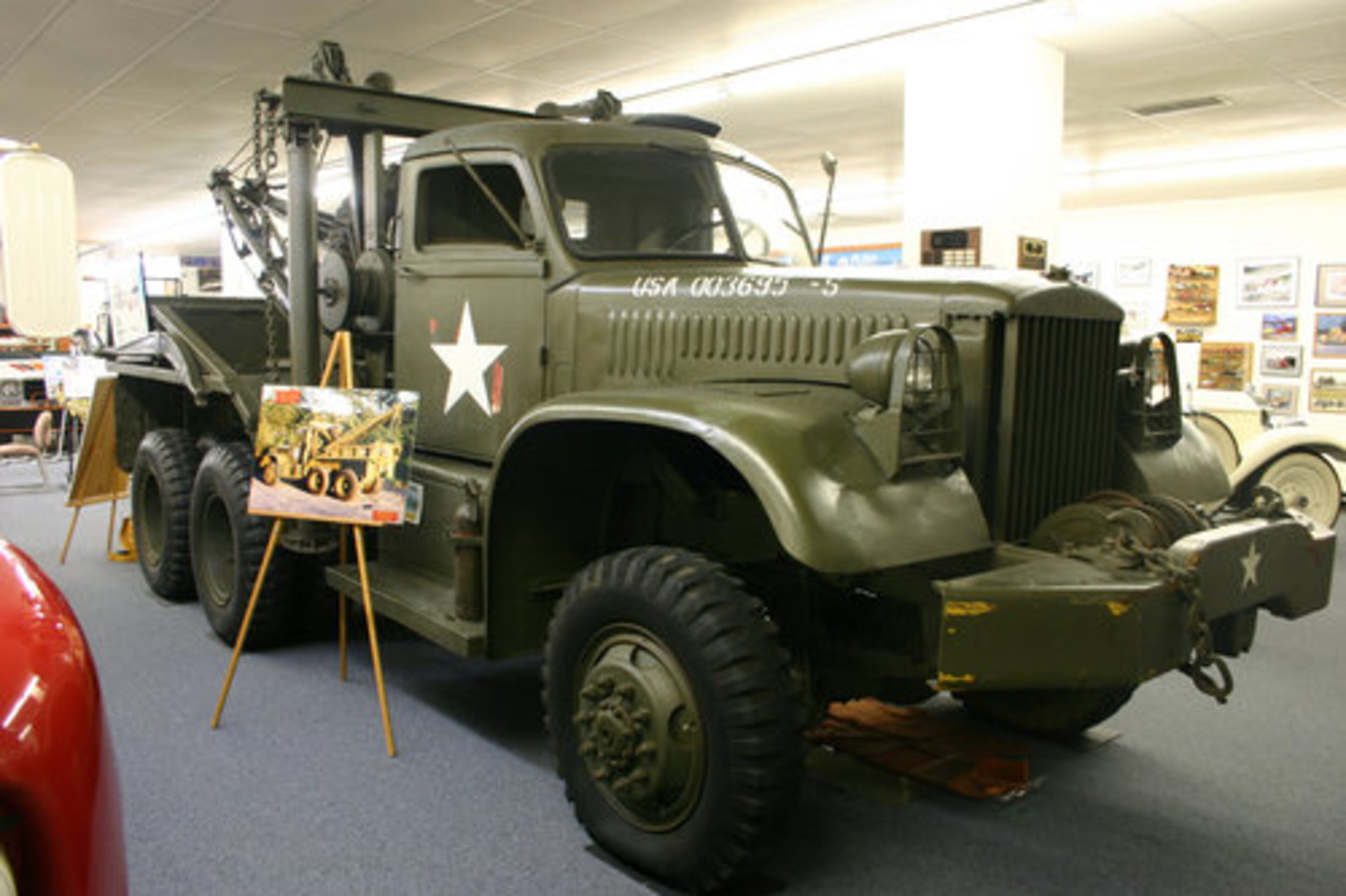 ... AS IS a military truck.