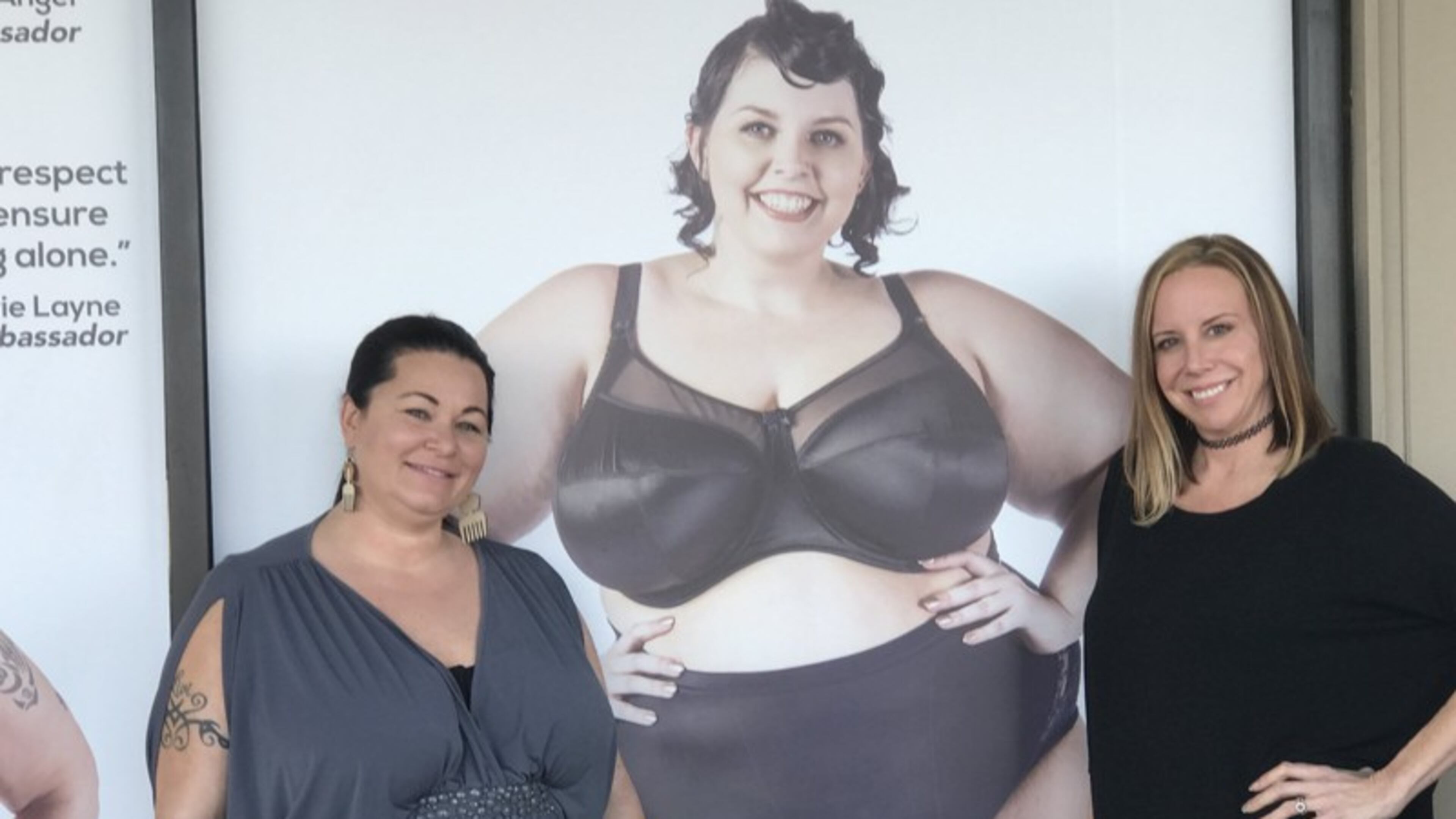 The owners of the LiviRae Lingerie shop in Kennesaw say a management company has asked them to remove a window display. CREDIT: SHELIA POOLE