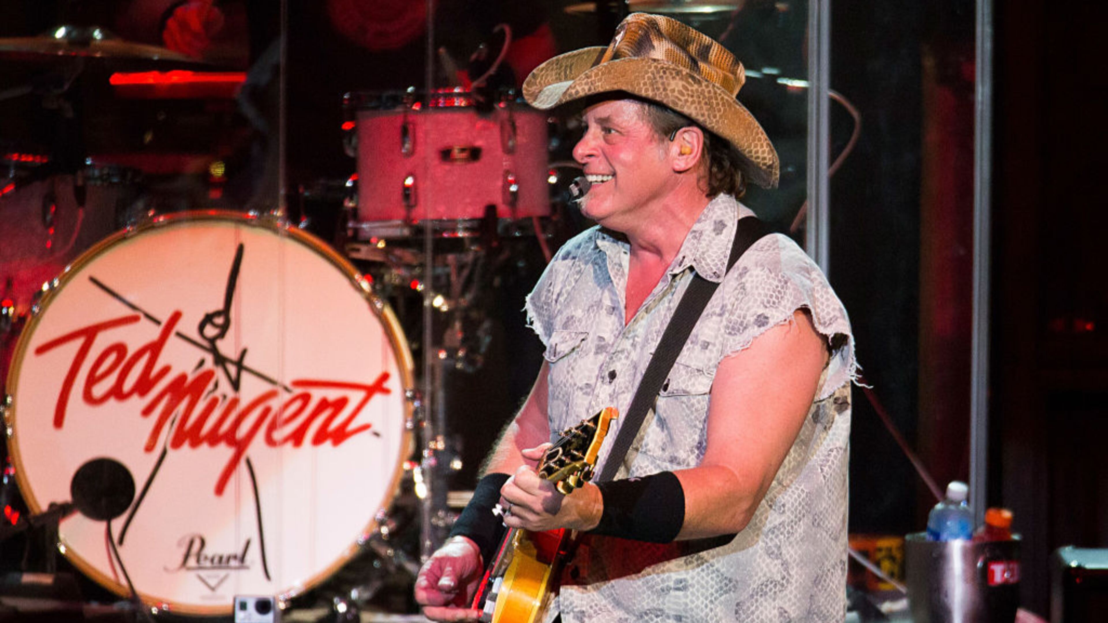 Rock 'n' roll performer Ted Nugent.