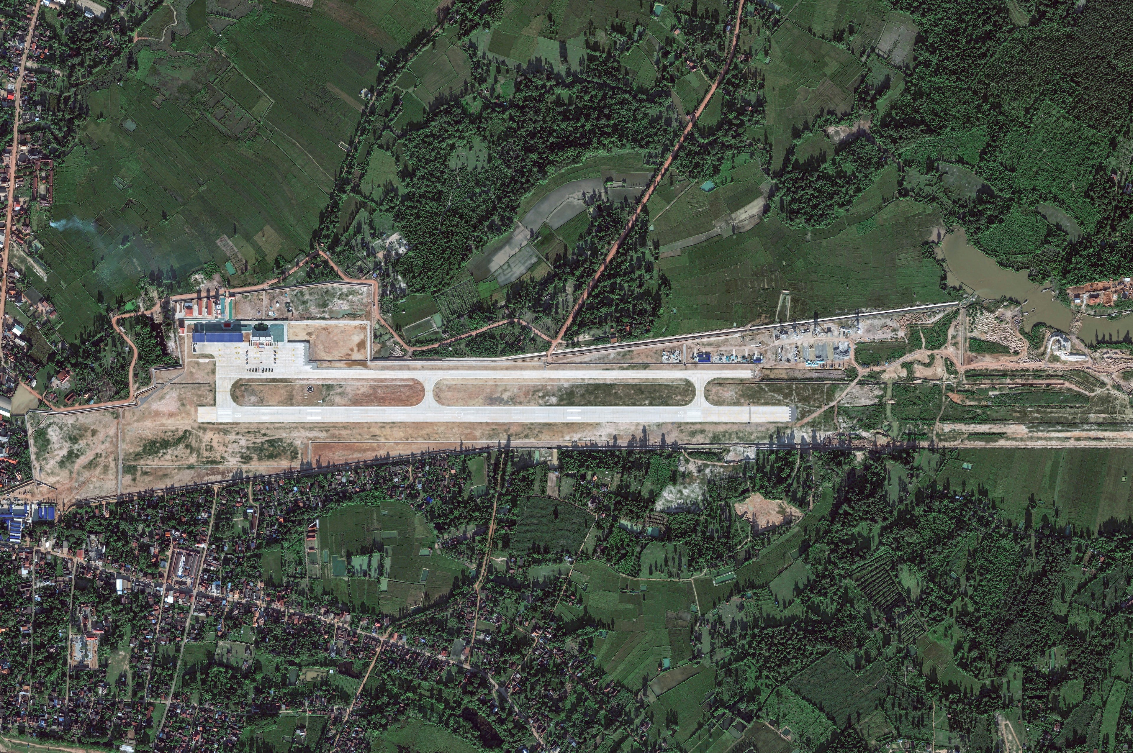 Laos China Airfield