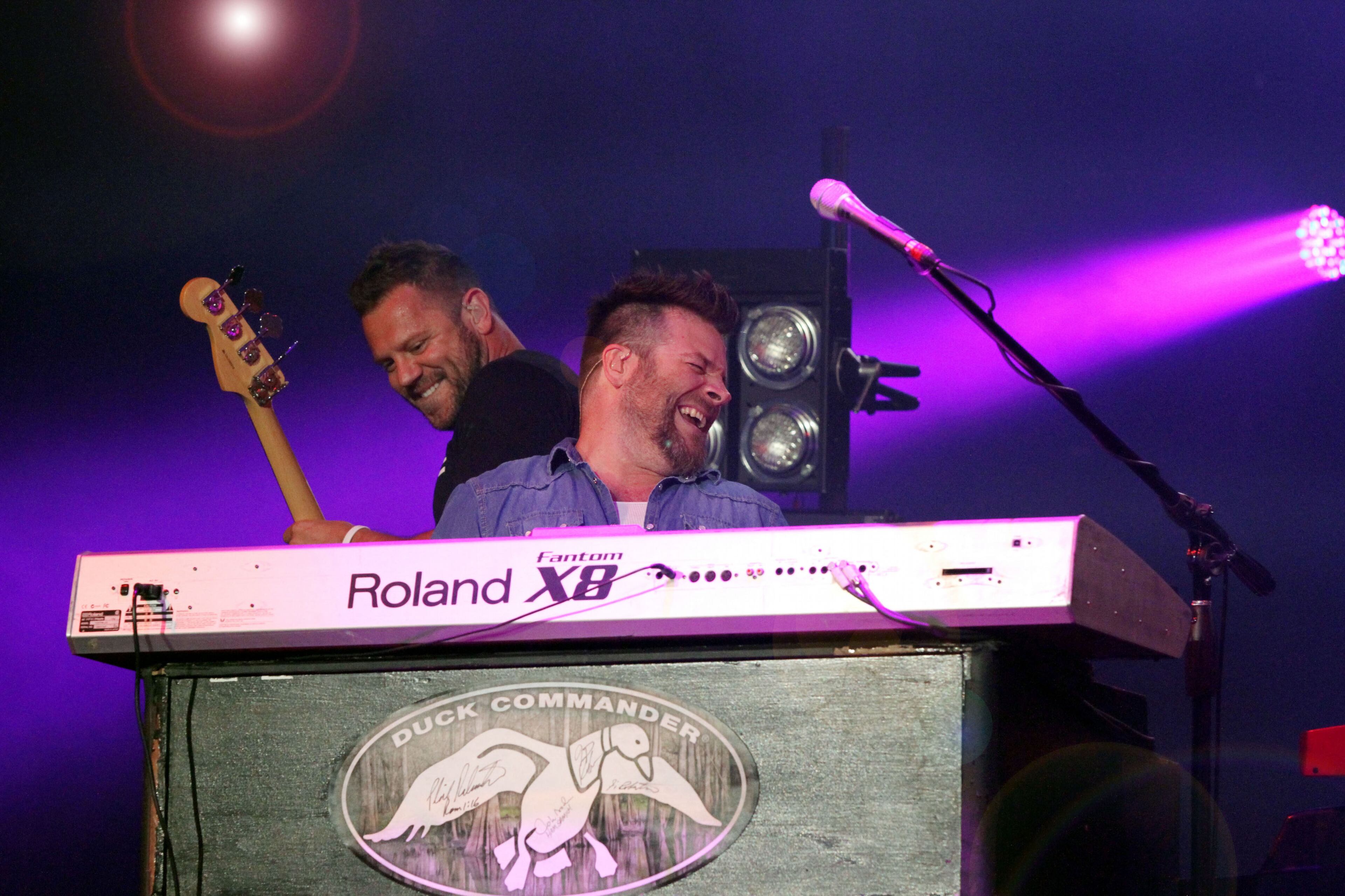 Third Day bassist Tai Anderson and keyboardist Scotty Wilbanks. Robb D. Cohen/RobbsPhotos.com