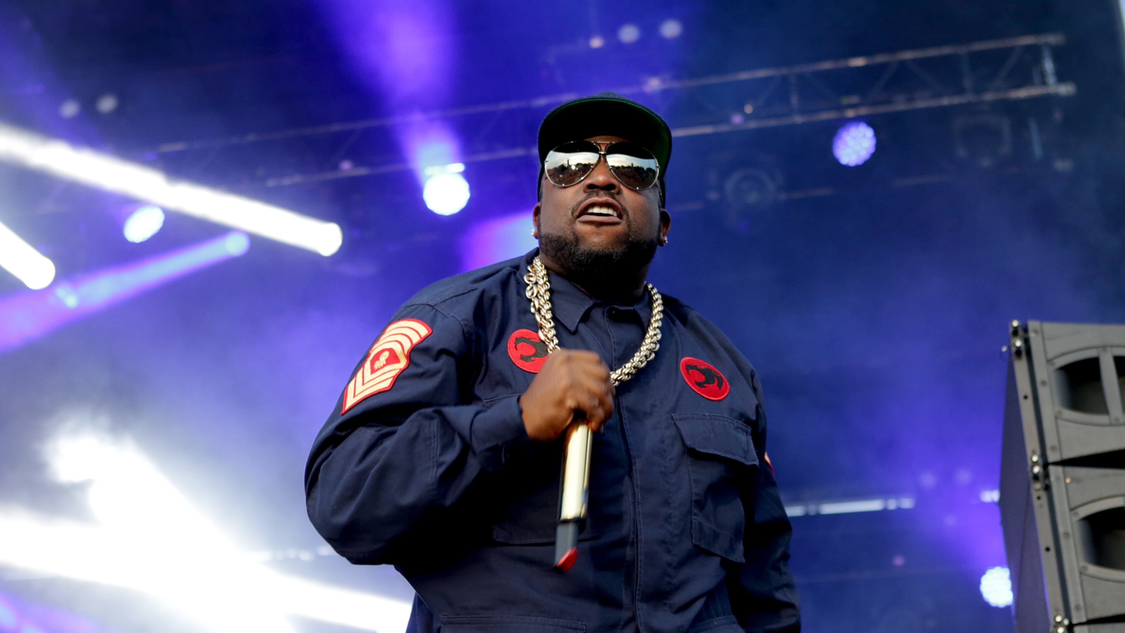 The always-busy Big Boi performs. (File photo)