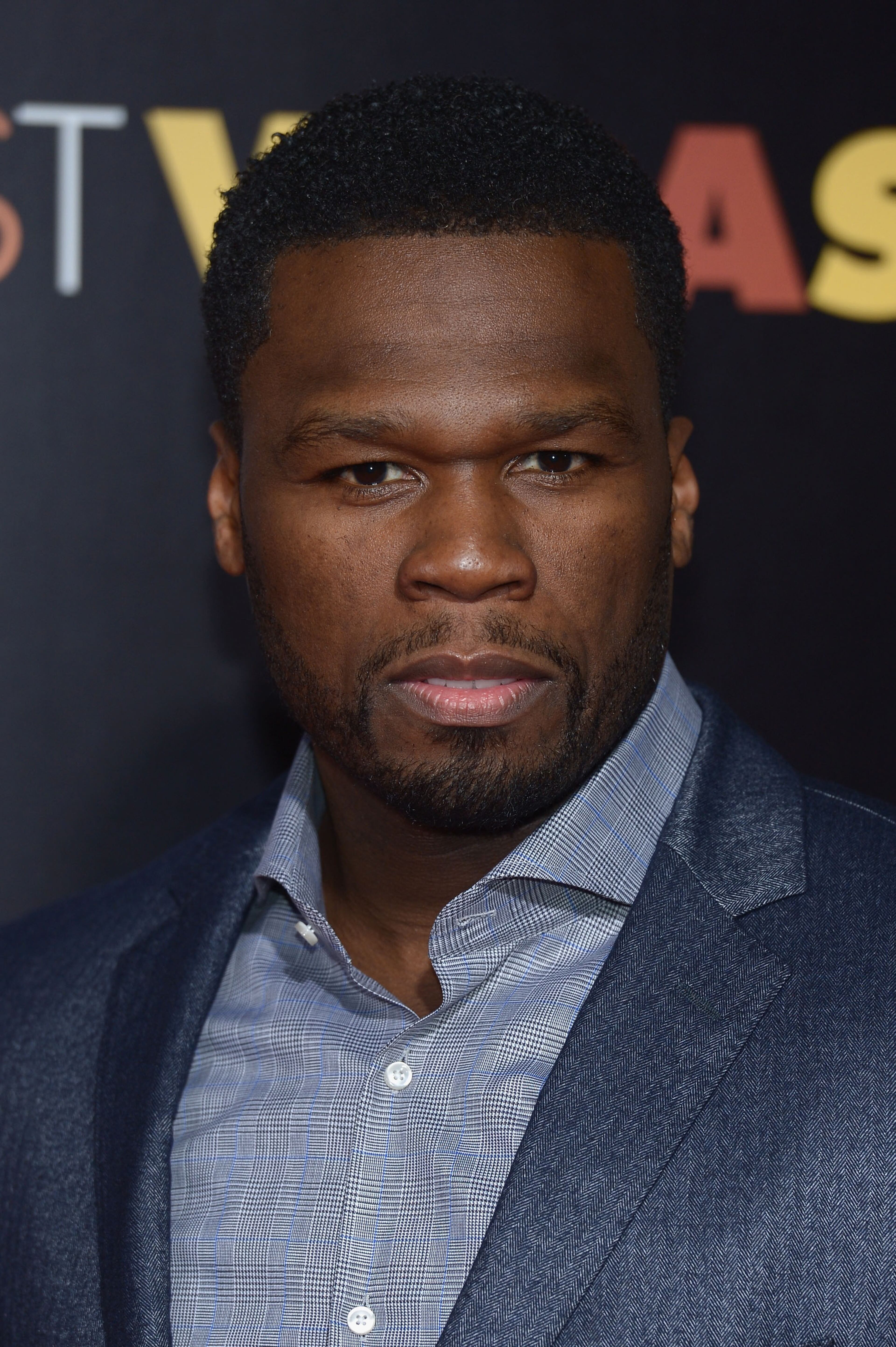 Actor/rapper 50 Cent attends the New York premiere of "Last Vegas" at Ziegfeld Theater on October 29, 2013 in New York City.