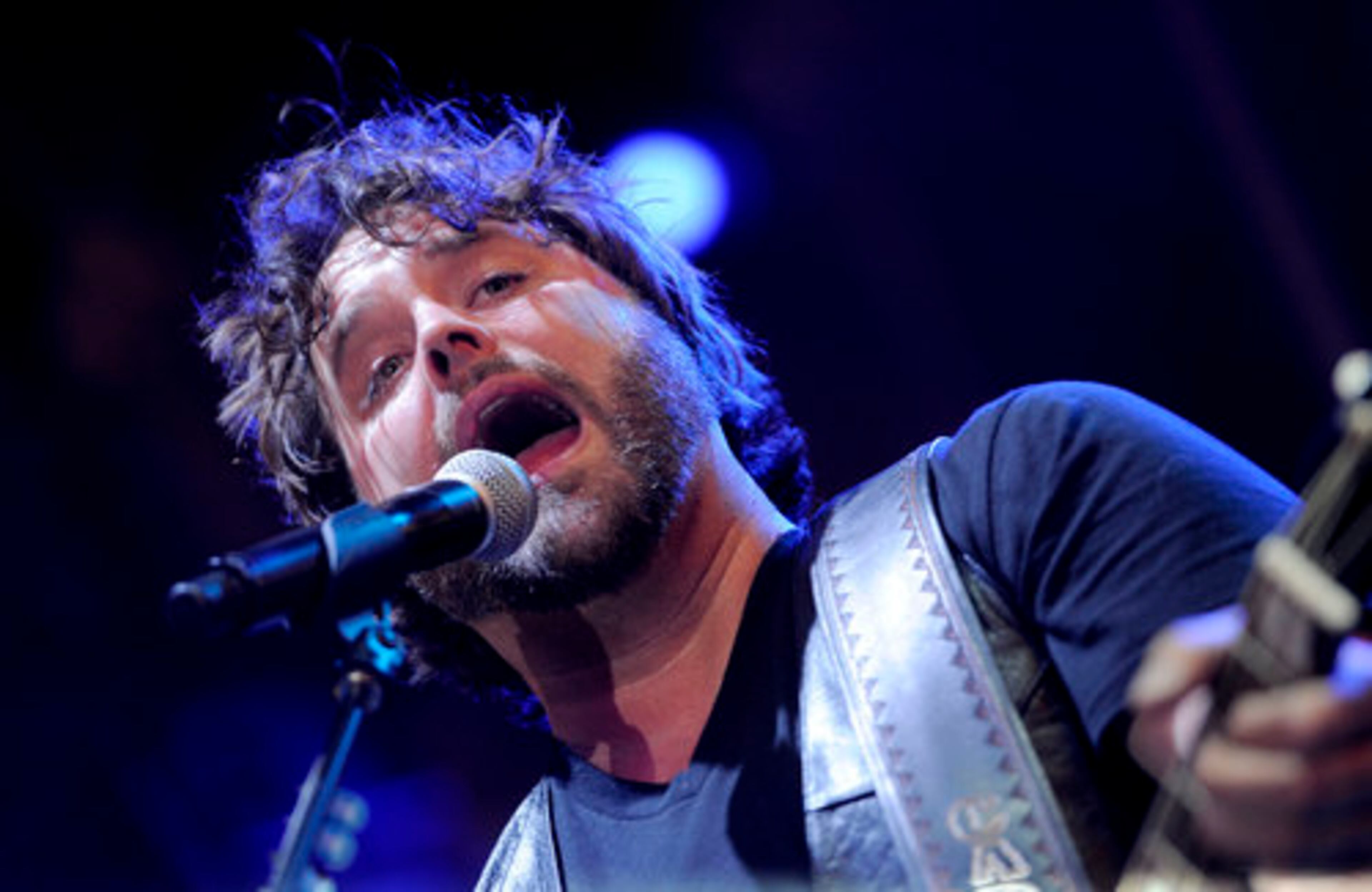 Randy Houser performs at the Academy of Country Music Concerts at Fremont Street Experience, Saturday, April 2, 2011, in downtown Las Vegas.