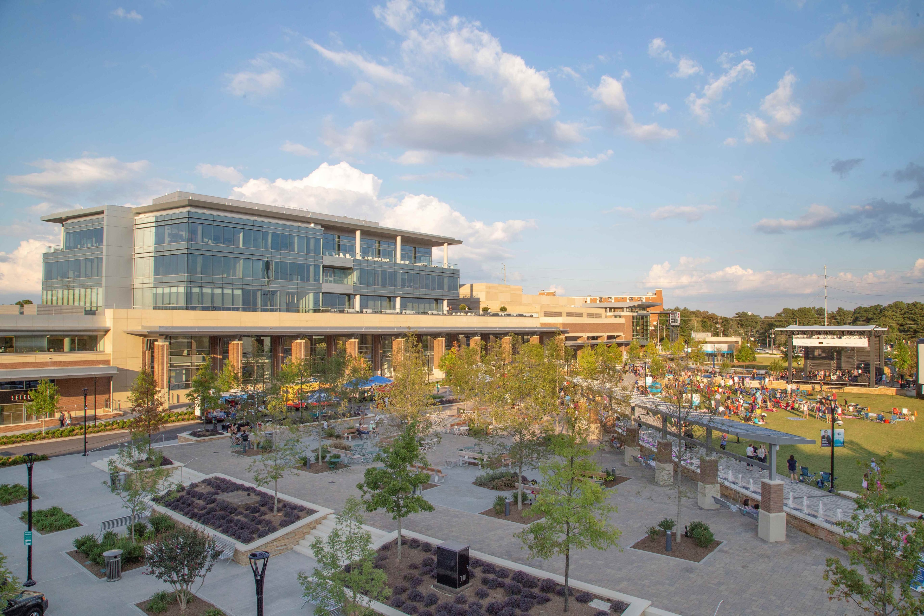Sandy Springs City Hall is in the heart of City Springs. (Courtesy of the city of Sandy Springs)