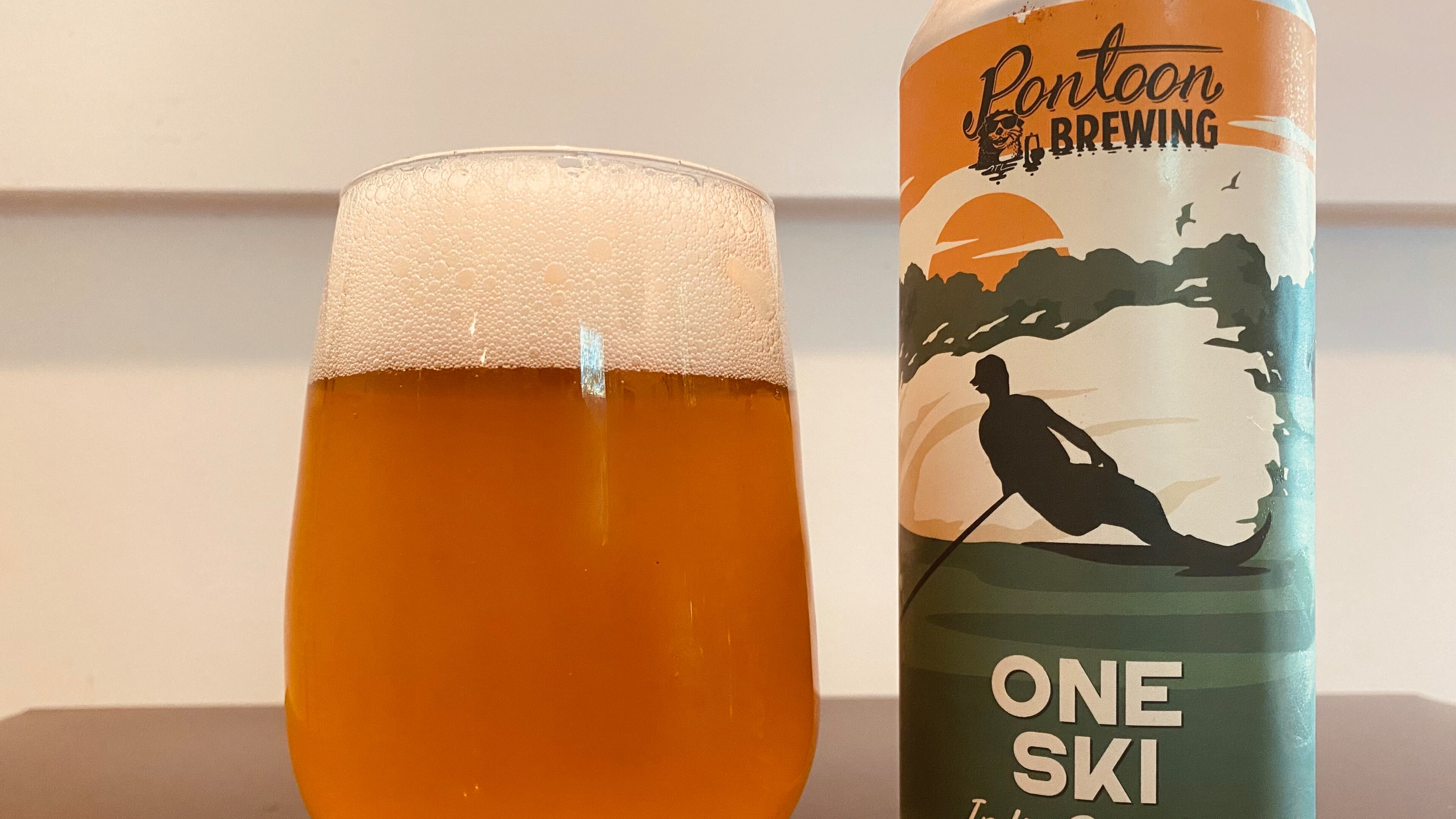 Pontoon's One Ski is a clean balanced IPA fermented with English ale yeast. BOB TOWNSEND FOR THE ATLANTA JOURNAL-CONSTITUTION