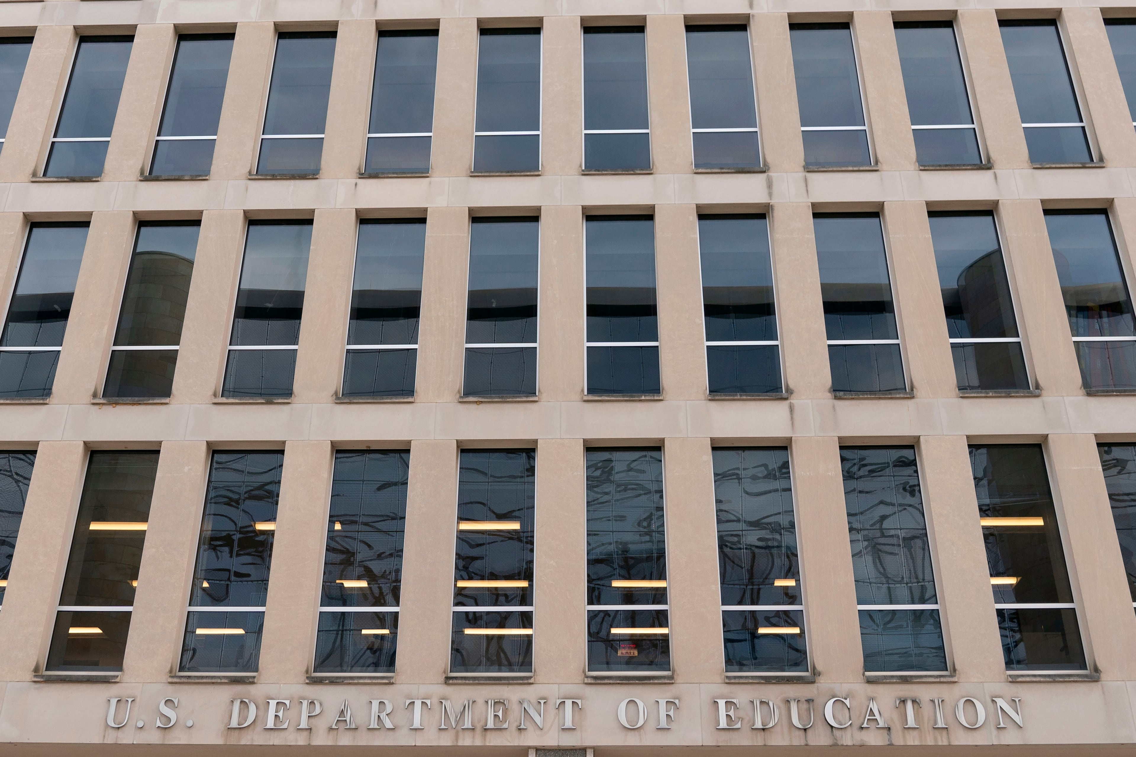 The U.S. Department of Education building is seen in Washington. (Jose Luis Magana/AP 2024)