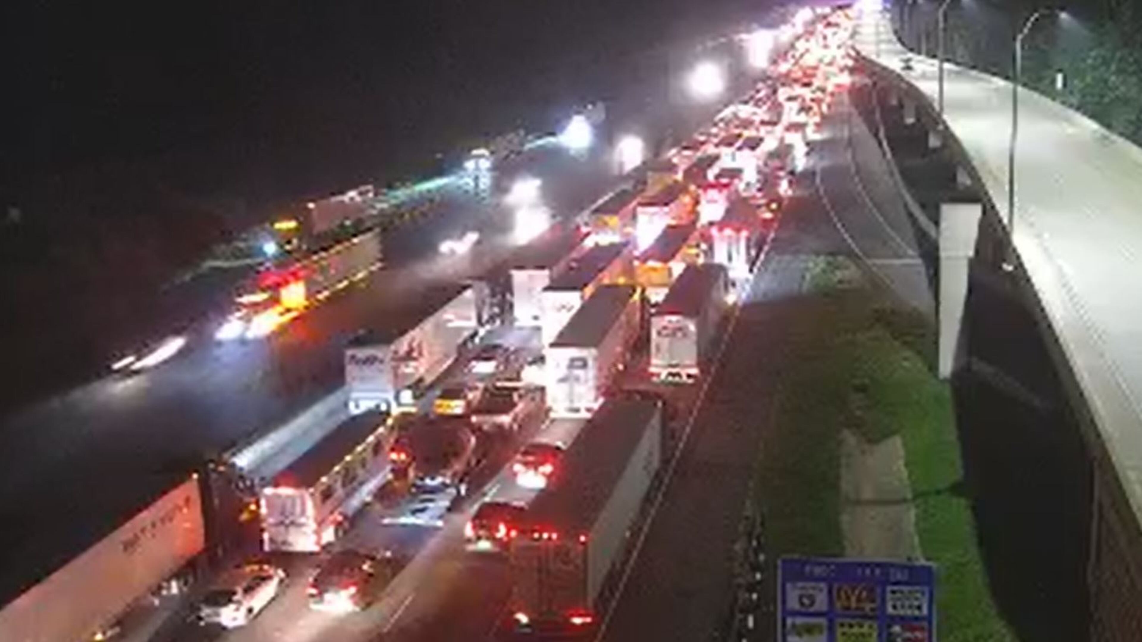 The fatal crash happened on I-75 South near the Delk Road exit ramp.