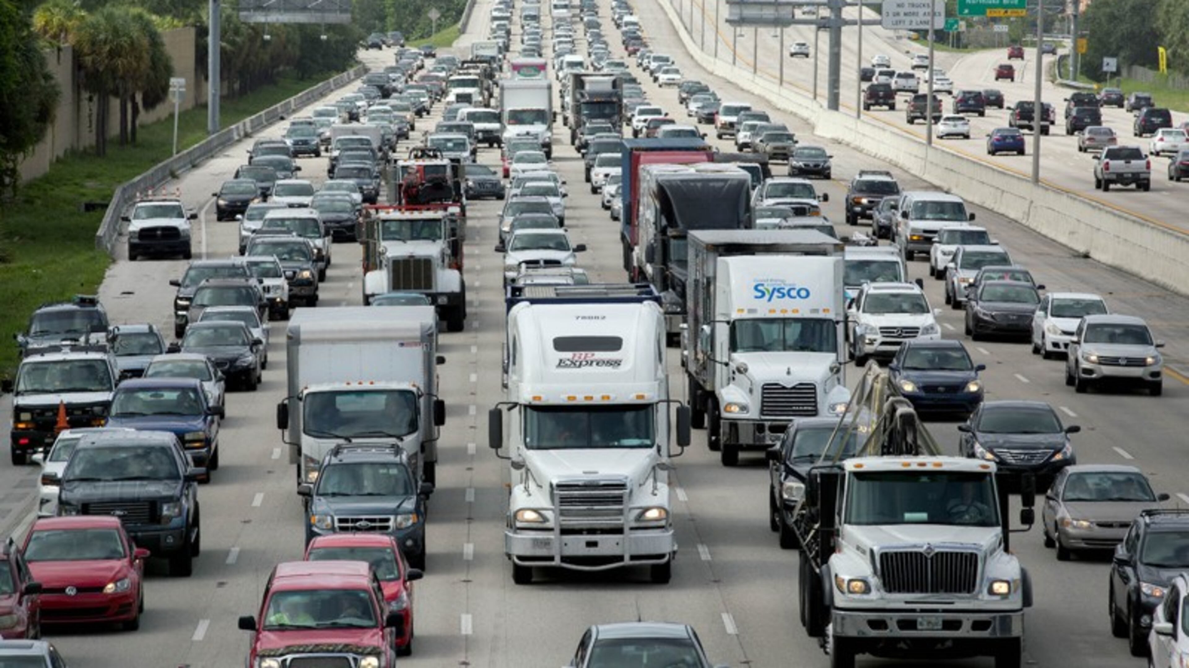 Florida residents may be considering heading north as Irma approaches. Photo: Palm Beach Post