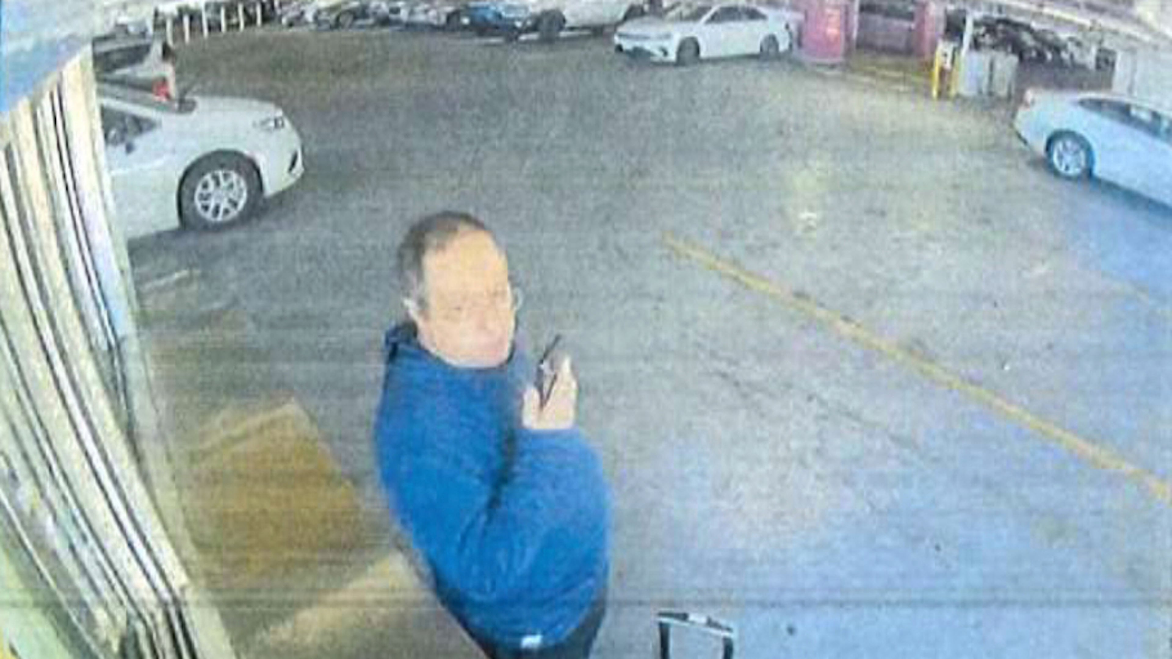 This image provided by Providence Police Dept. shows surveillance images of Claudio Neves Valente, a suspect in the mass shooting at Brown University. (Providence Police Dept. via AP)