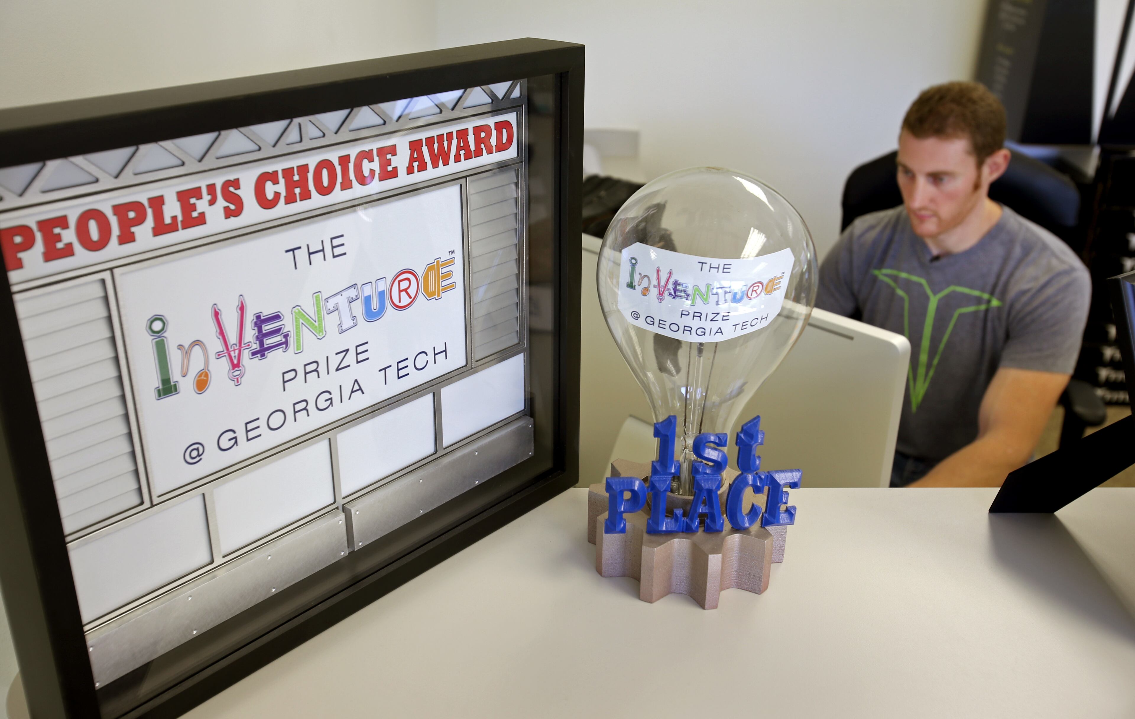 Patrick won the 2010 in Venture Prize and People's Choice Award at Georgia Tech for an early version of his Titin workout gear, then called Omega Wear.