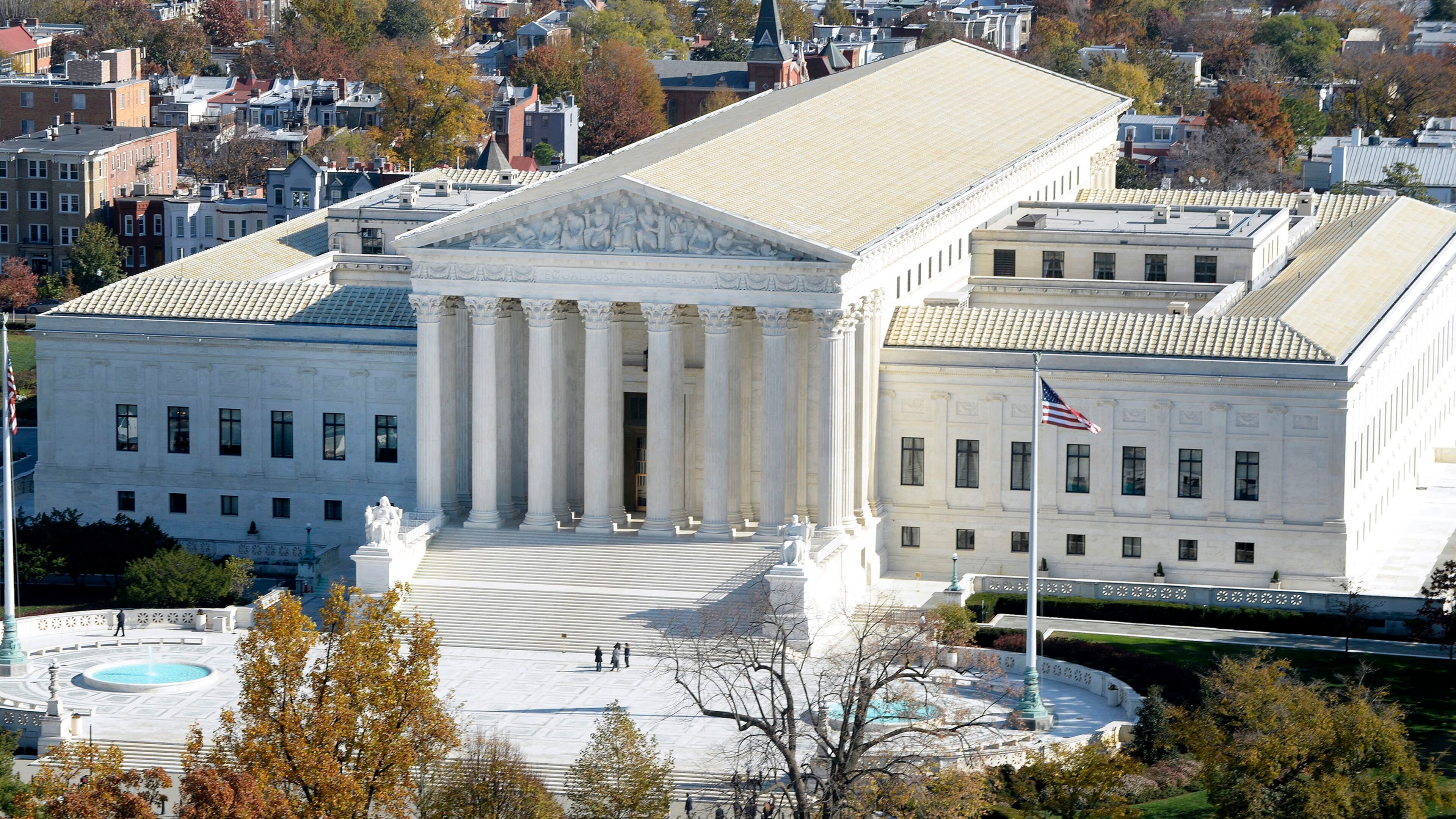 The US Supreme Court seen Nov. 15, 2016 in Washington, D.C.