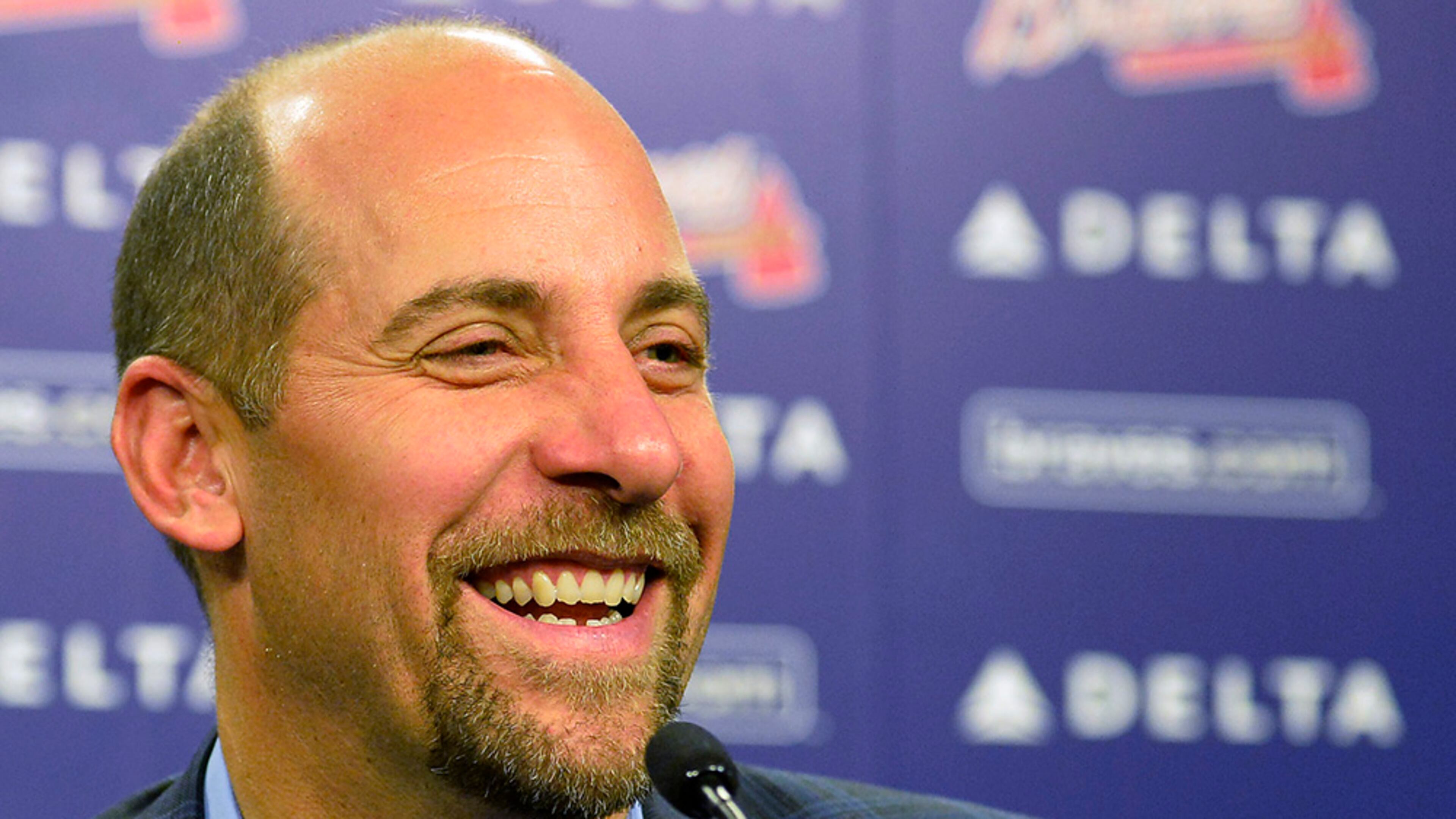 Former Braves pitcher John Smoltz was inducted into baseball's Hall of Fame in 2015.