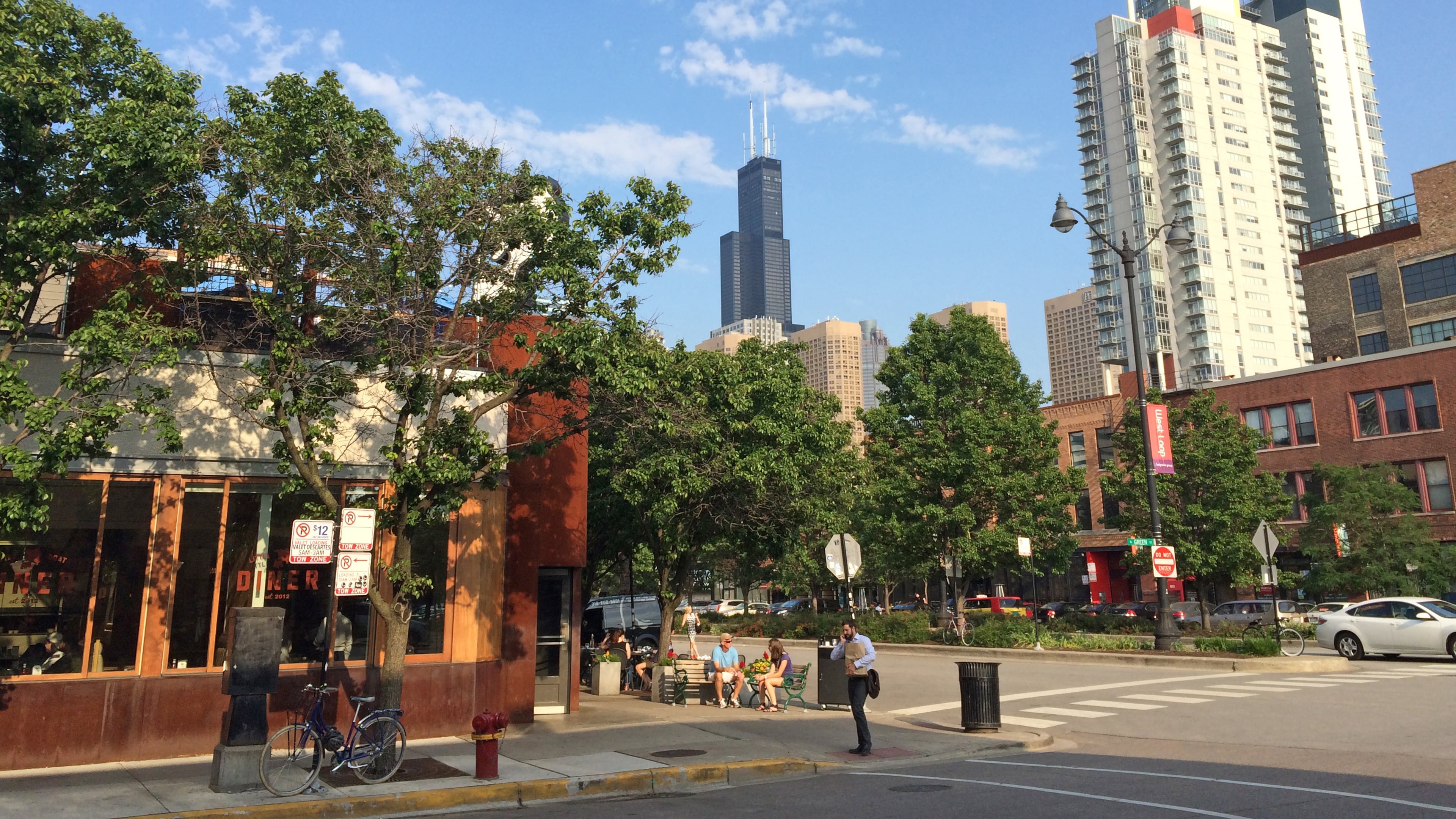 This short stretch of Randolph Street in Chicago’s West Loop is home to a cluster of some of the city’s best restaurants, including Stephanie Izard’s Little Goat Diner. (Tom Horgen/Minneapolis Star Tribune/TNS)