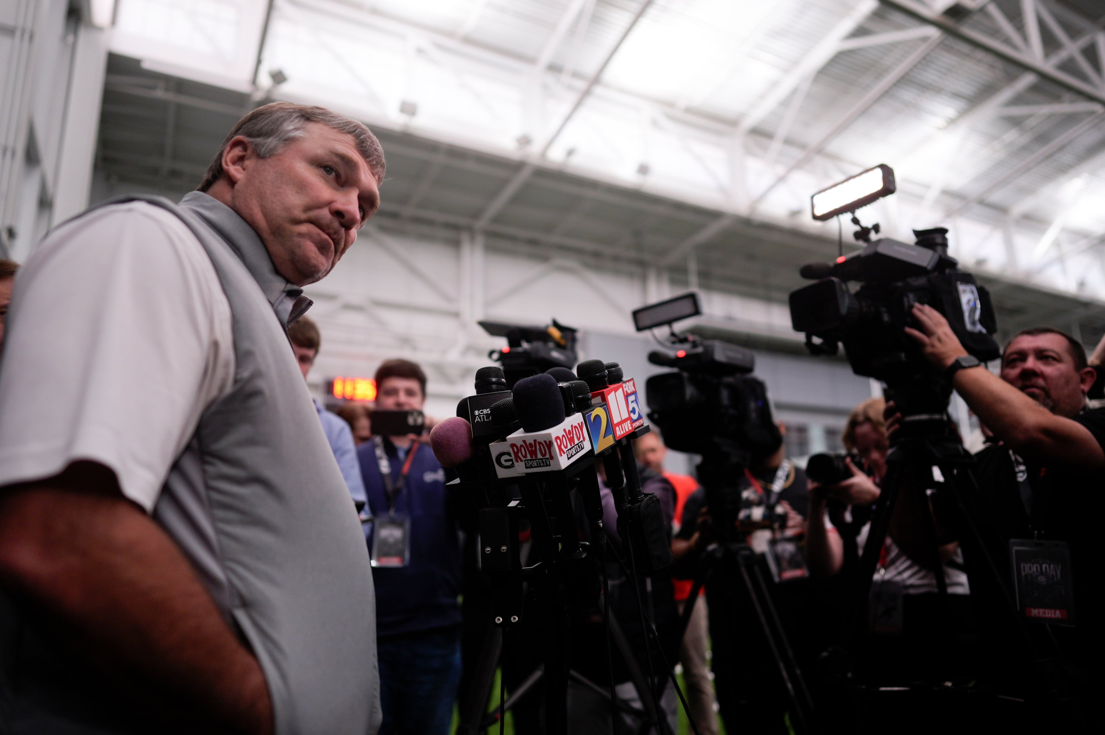 Georgia Pro Day Football