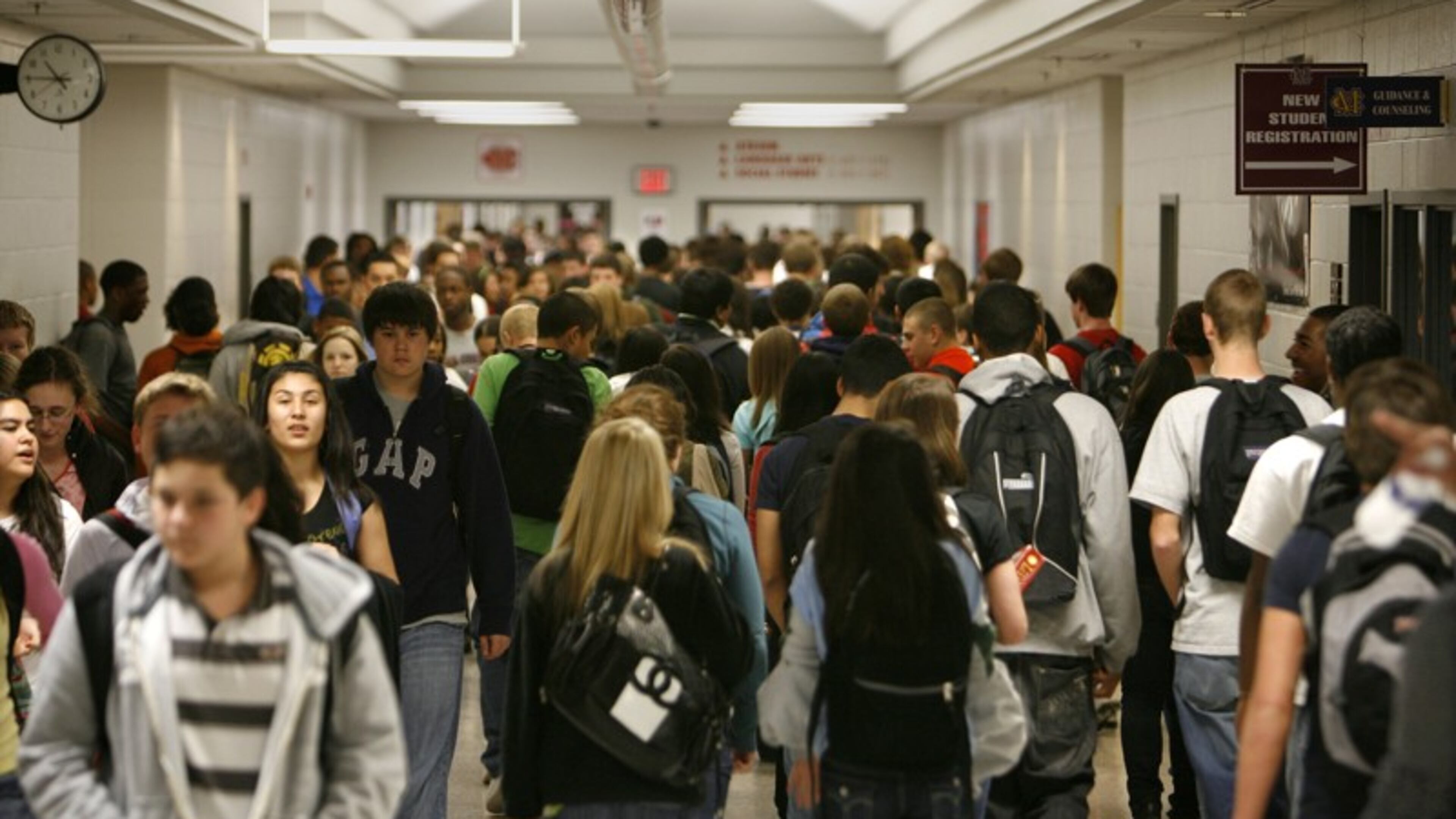The Cherokee County School Board has scheduled a public hearing to take comments on solutions to overcrowding at Cherokee High School. AJC FILE