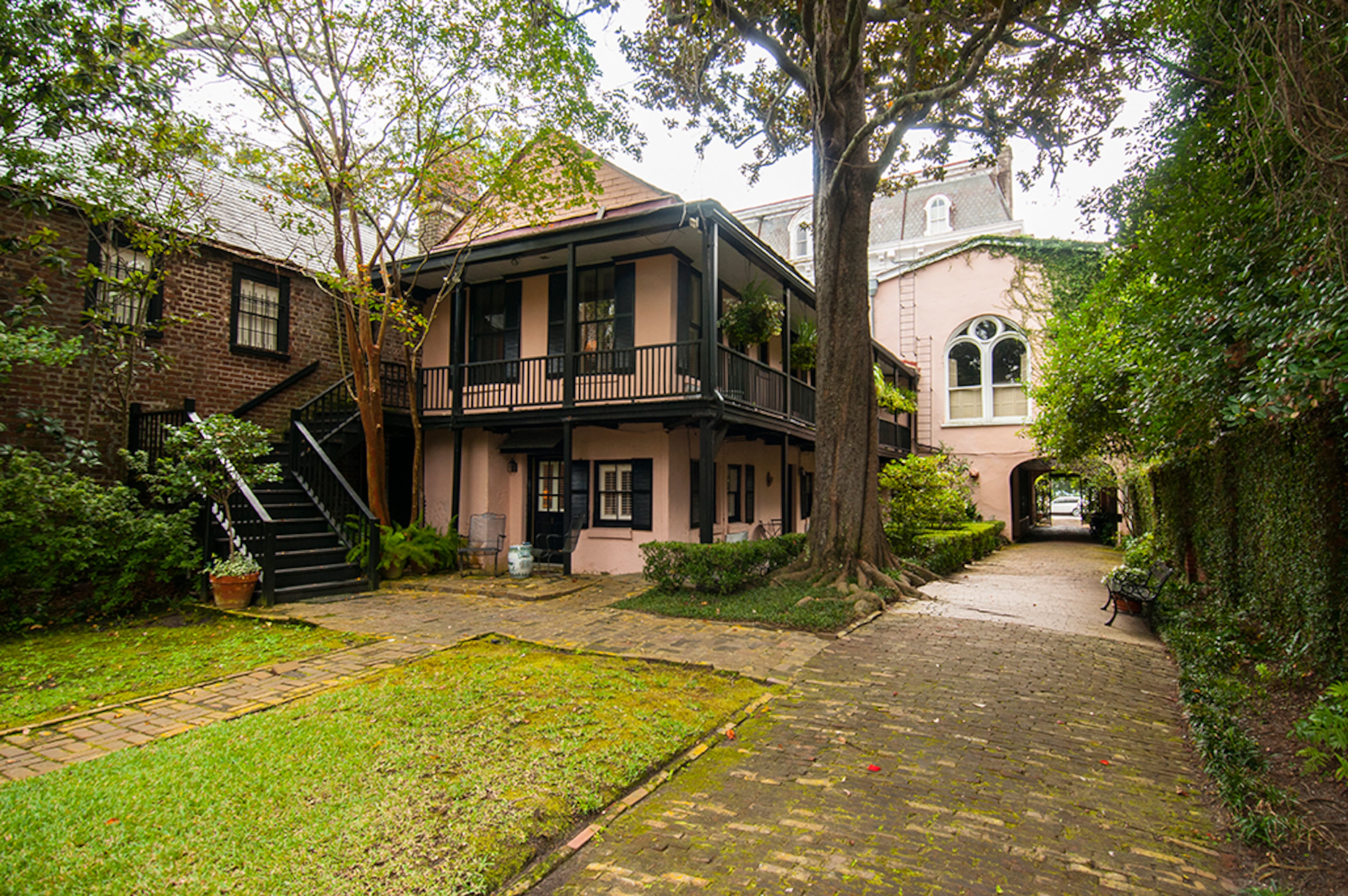 The historic Charleston, S.C., mansion featured in the 1985 Patrick Swayze miniseries "North and South" is on the market for $8 million. The 15,669-square-foot main house, built in 1843, includes 17 bedrooms, 18 baths, eight original fireplaces and a spiral staircase. The former carriage house is now an inn with 11 guest rooms. For more information, visit http://www.toptenrealestatedeals.com/homes/weekly-ten-best-home-deals/2013/10-1-2013/.