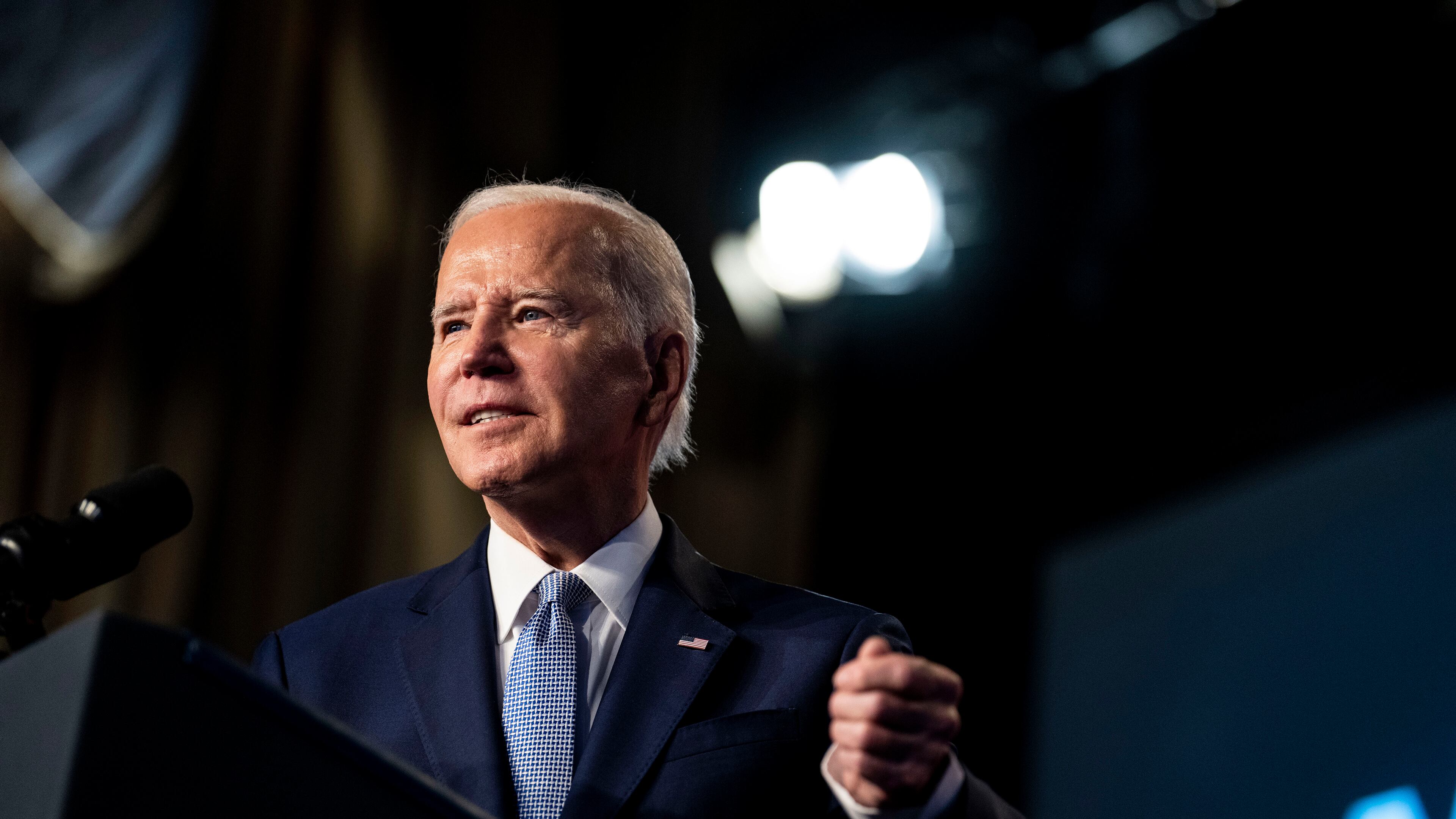 Organized labor scored a surprise victory in rural Georgia over the weekend. And President Joe Biden was among the Democrats touting it as a key moment. (Doug Mills/The New York Times)