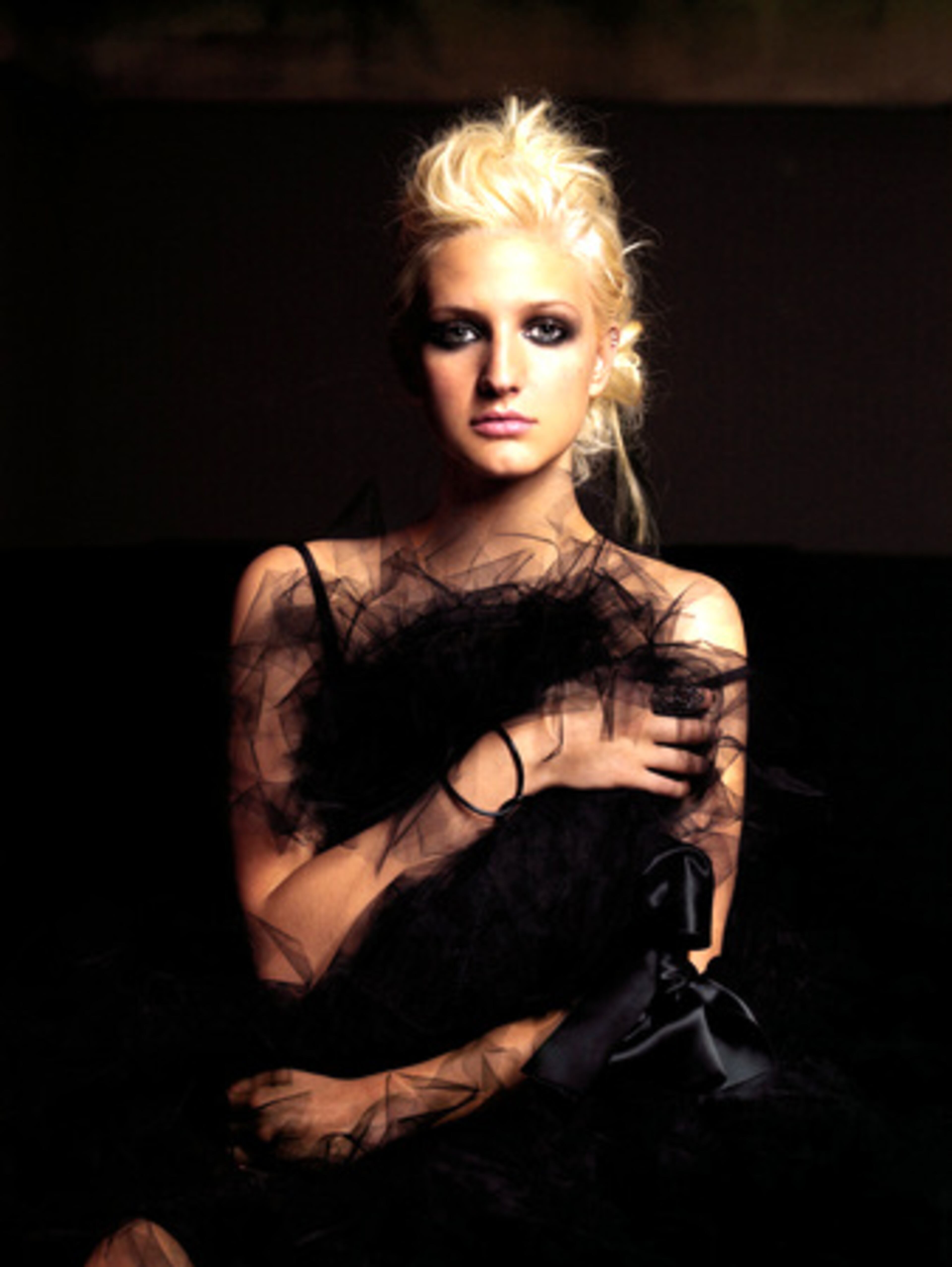 While she used Jessica's success as a stepping stone, Ashlee Simpson wanted to be different, at least for a while. She released a punk album and dyed her hair dark, but it didn't last. She went blond again and had plastic surgery so she would more closely resemble her sister.