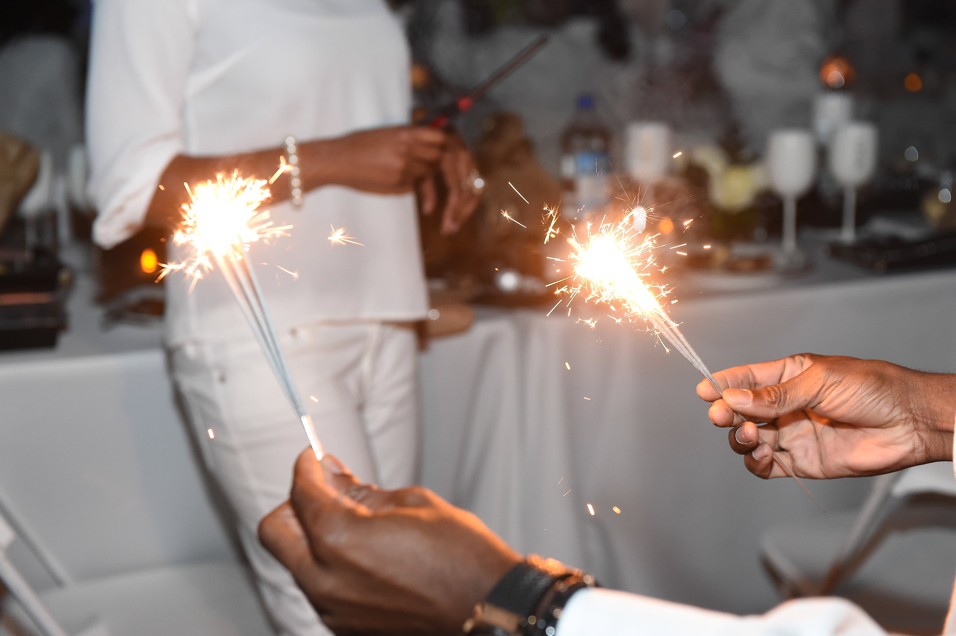 Atlanta's first Diner en Blanc, held in partnership with Moet Ice Imperial, was held Oct. 16, 2014 at Millennium Gate Park in Atlanta. (Photo by Paras Griffin)
