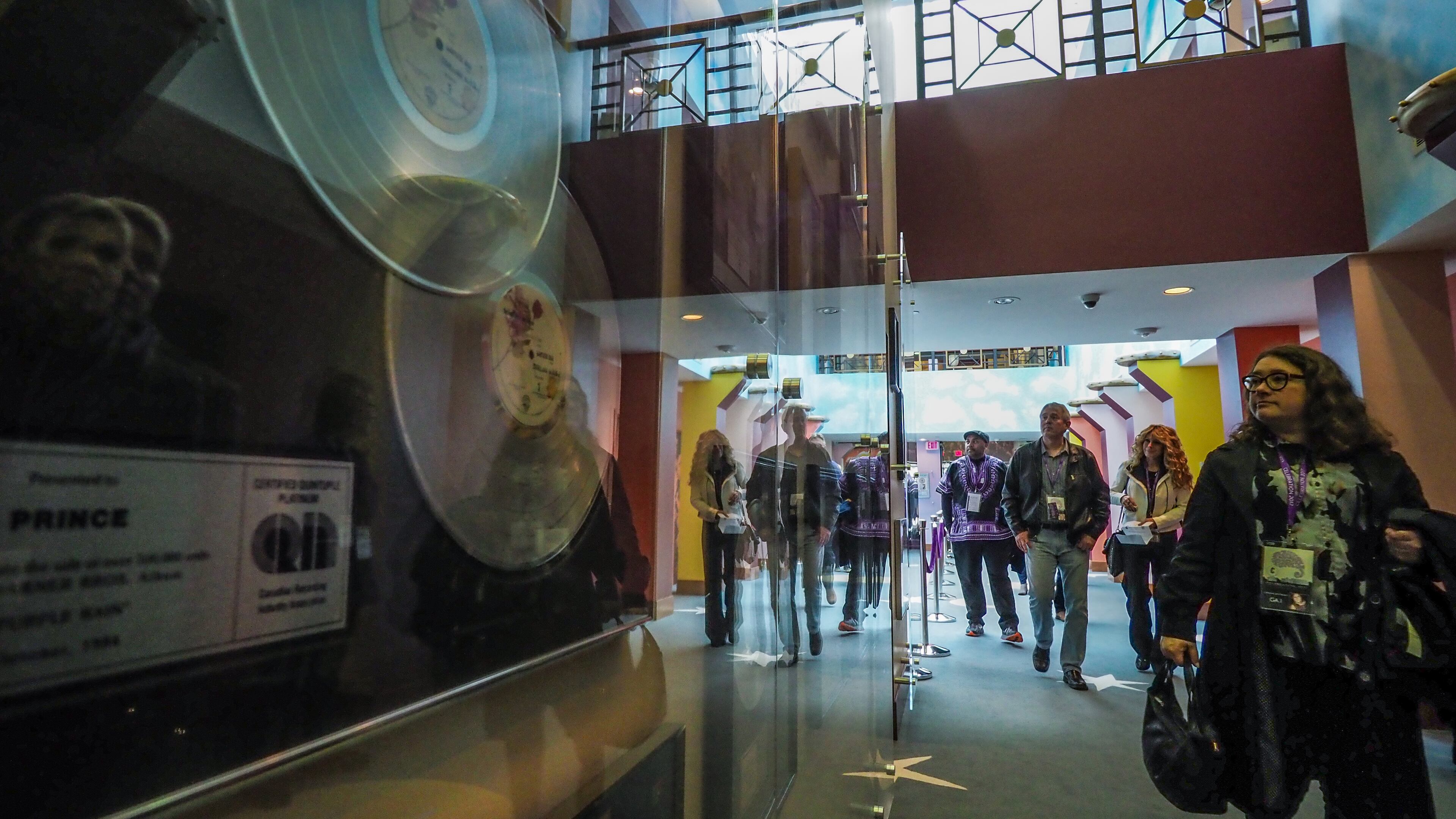 Fans head into Paisley Park at the start of the four-day Celebration 2017. Photo courtesy of Paisley Park Studios/Steve Parke