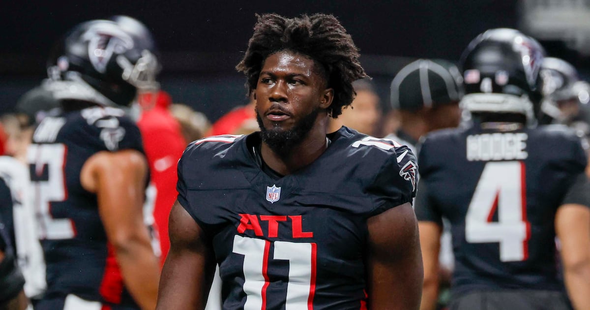 Photo: ajc.com Jalon Walker Carted Off With Feared Torn ACL at Falcons Practice