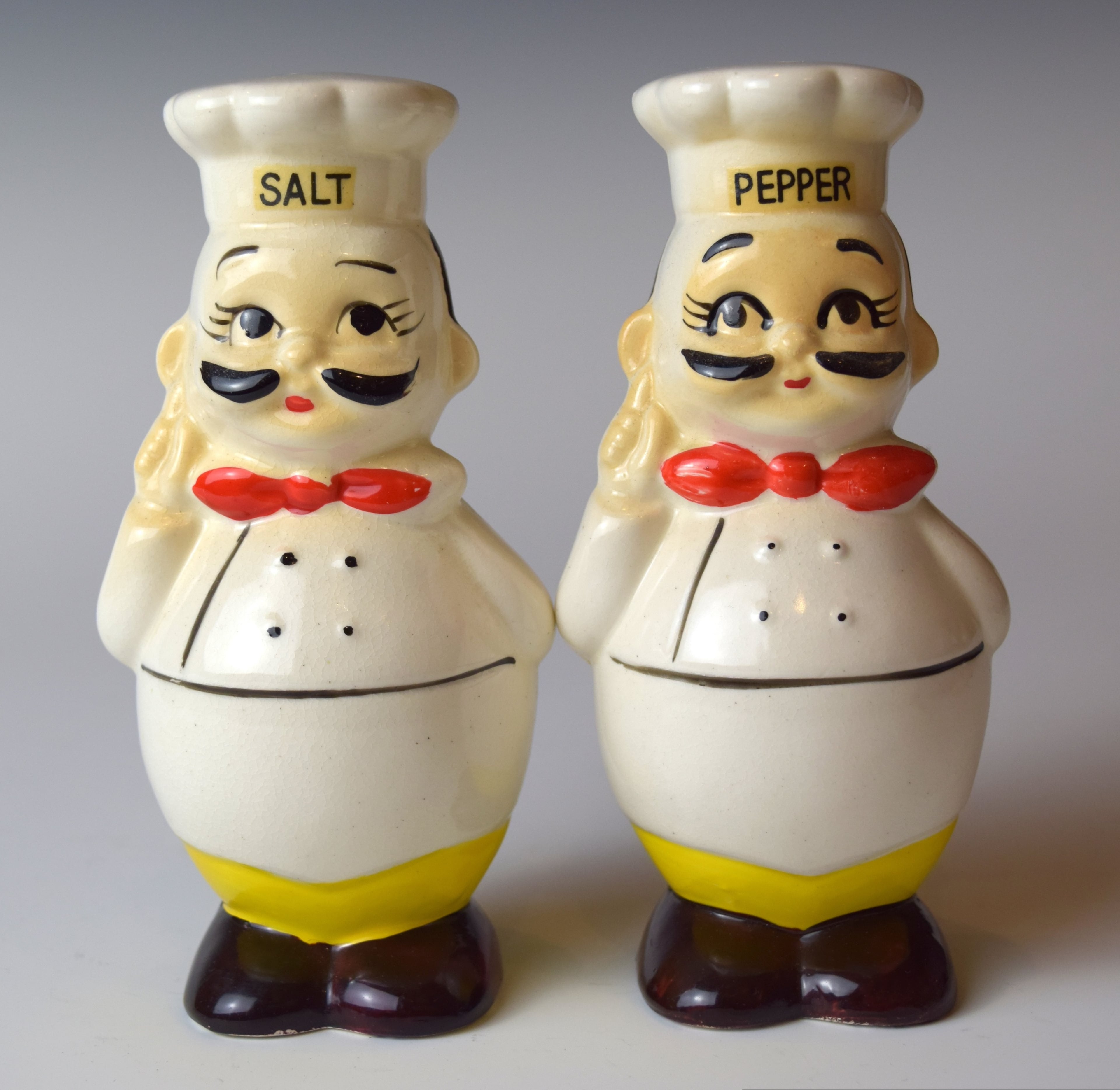 "Salt: A Design Story" includes 126 pairs of salt and pepper shakers from the Salt and Pepper Shaker Museum in Gatlinburg, Tennessee. (Courtesy of Museum of Design Atlanta)