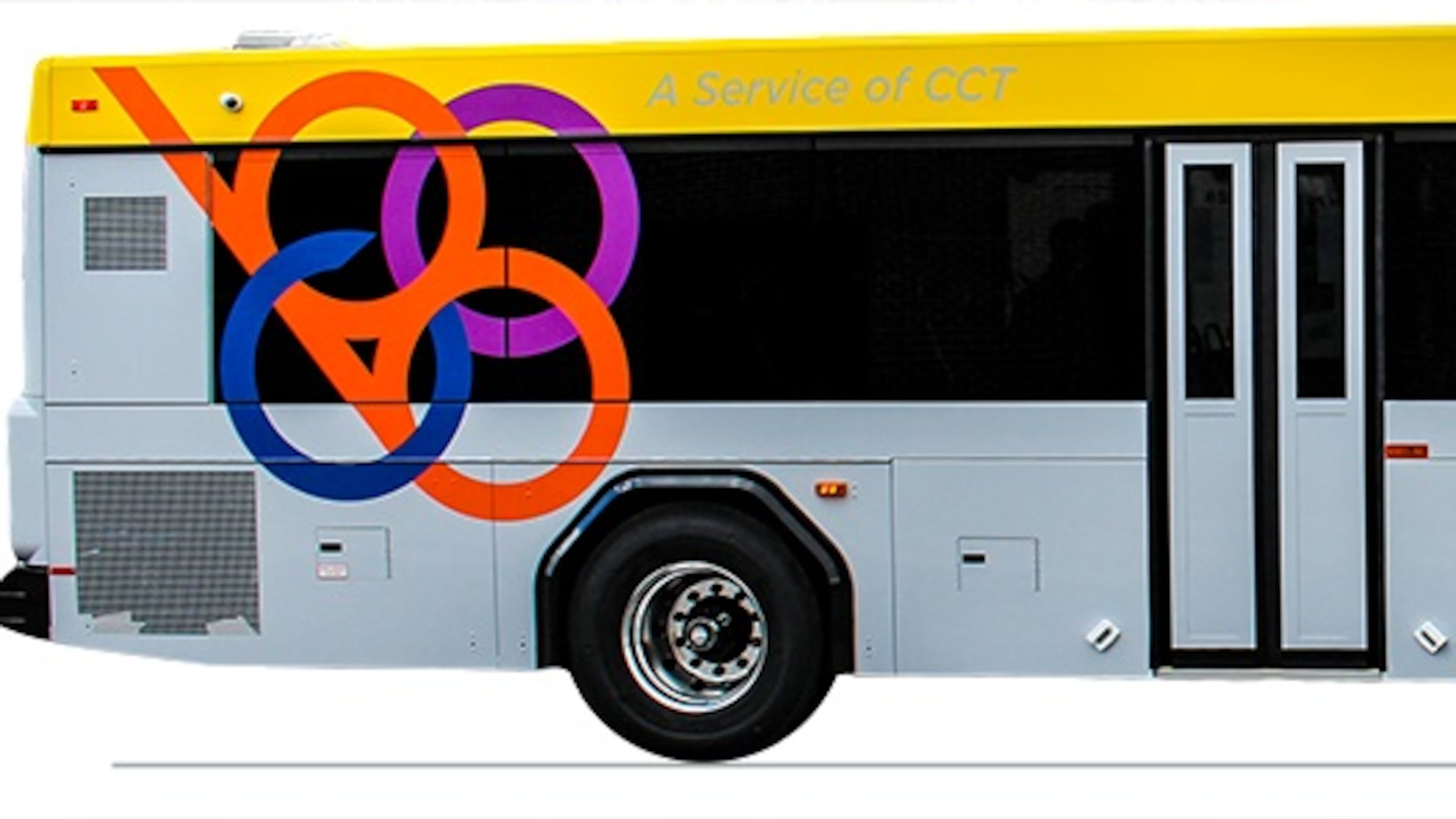 CobbLinc buses can be tracked with WiFi at CobbLinc.com and on a mobile app, CobbLinc BusTime, to better plan trips. Courtesy of Cobb County