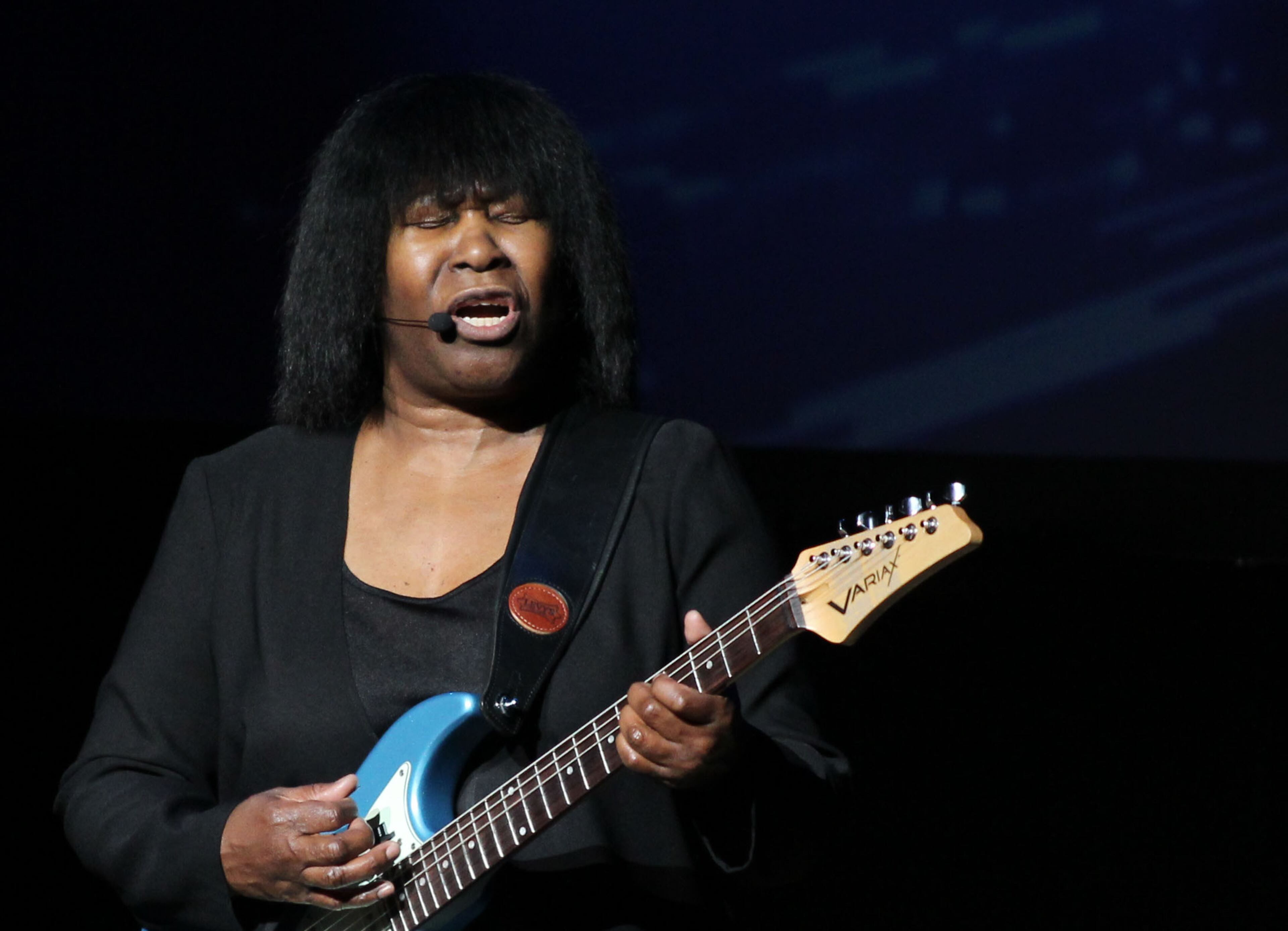 Joan Armatrading performs Wednesday, April 29, 2015 at Atlanta Symphony Hall. In a career spanning over 40 years, Armatrading has produced over 18 studio albums along with several live and compilations and received three Grammy nominations. (Akili-Casundria Ramsess/Special to the AJC)