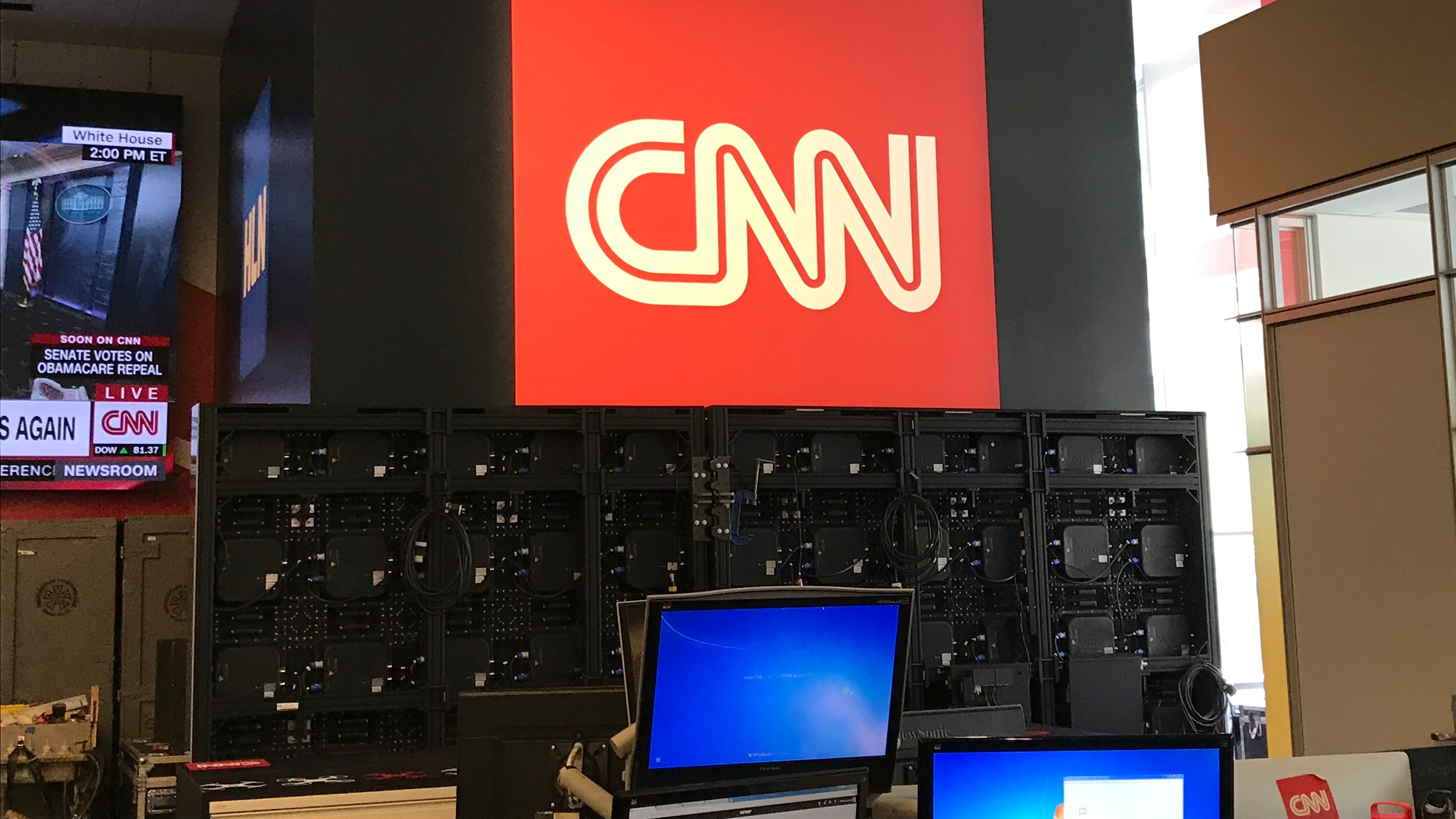 CNN New York offices. CREDIT: Rodney Ho/rho@ajc.com