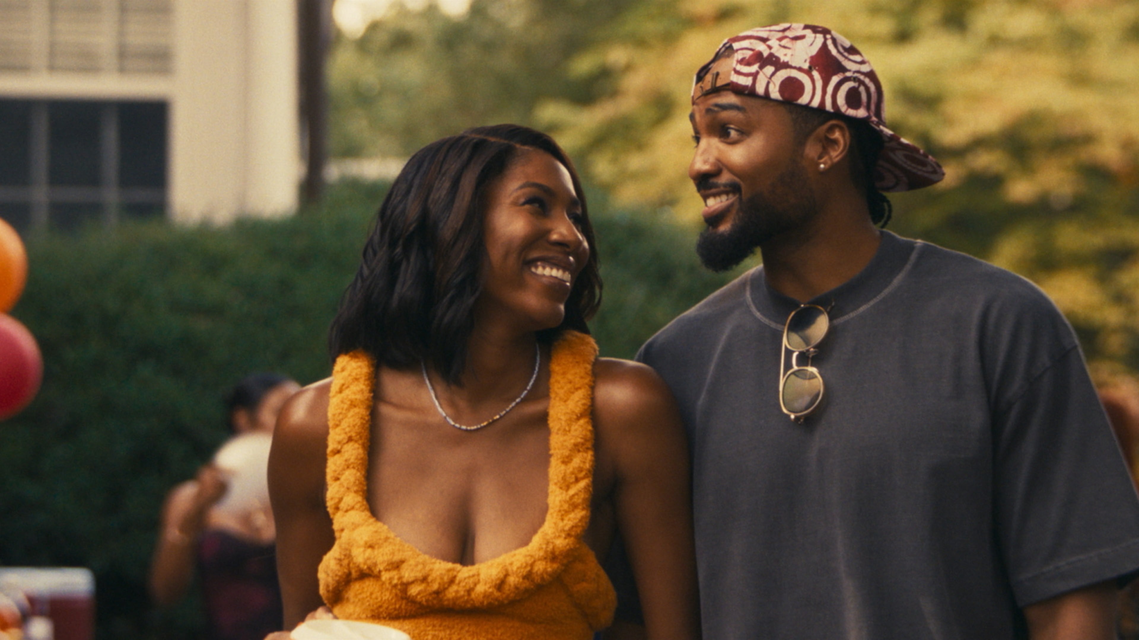 Diarra Kilpatrick (left) as Diarra Brickland and Shannon Wallace as Chris appear in the first episode of Season 1 of "Diarra from Detroit." (Courtesy of BET/Paramount+)