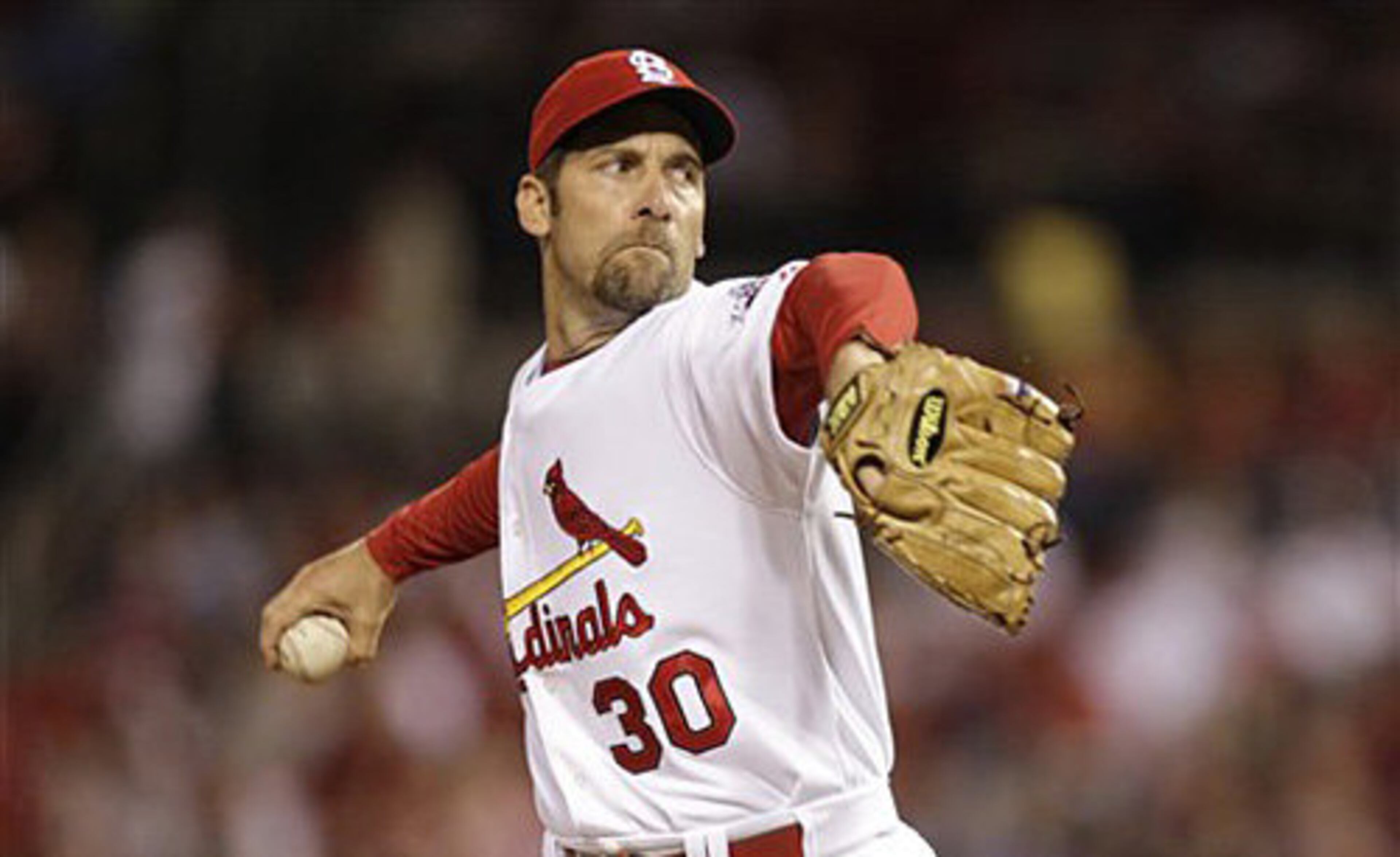 JOHN SMOLTZ, P, Cardinals - In strints with Boston and later with St. Louis, the former Braves ace went 3-8 with a 6.35 ERA, no saves and 73 strikeouts.