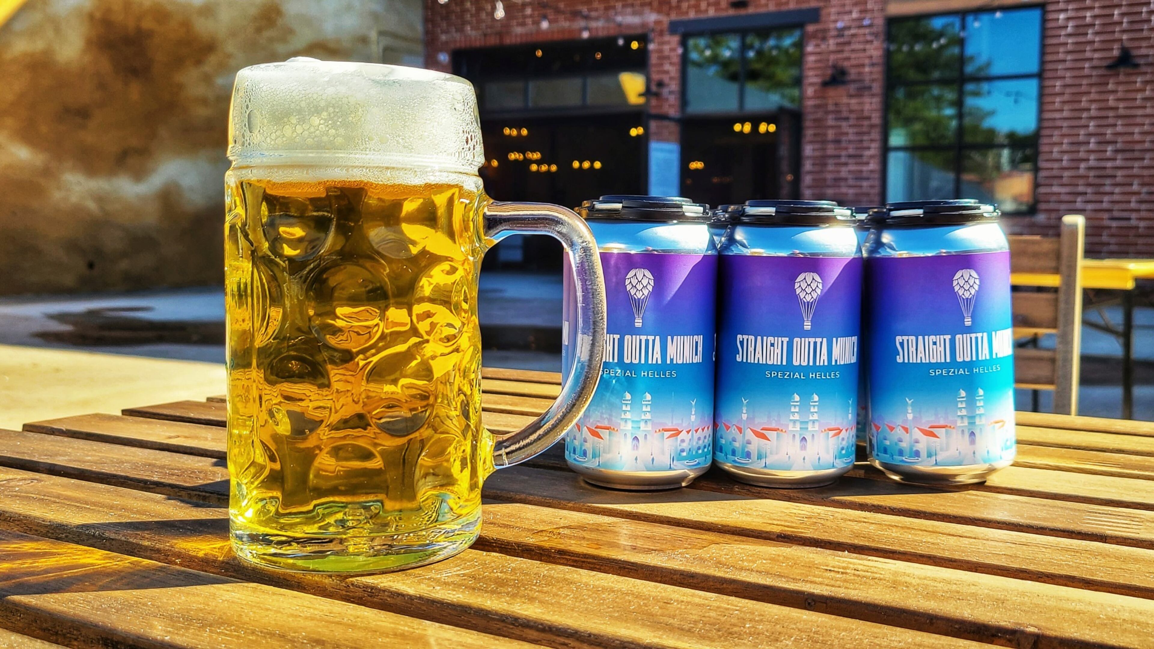 Round Trip Straight Otta Munich Helles/ Courtesy of Round Trip Brewing Co.