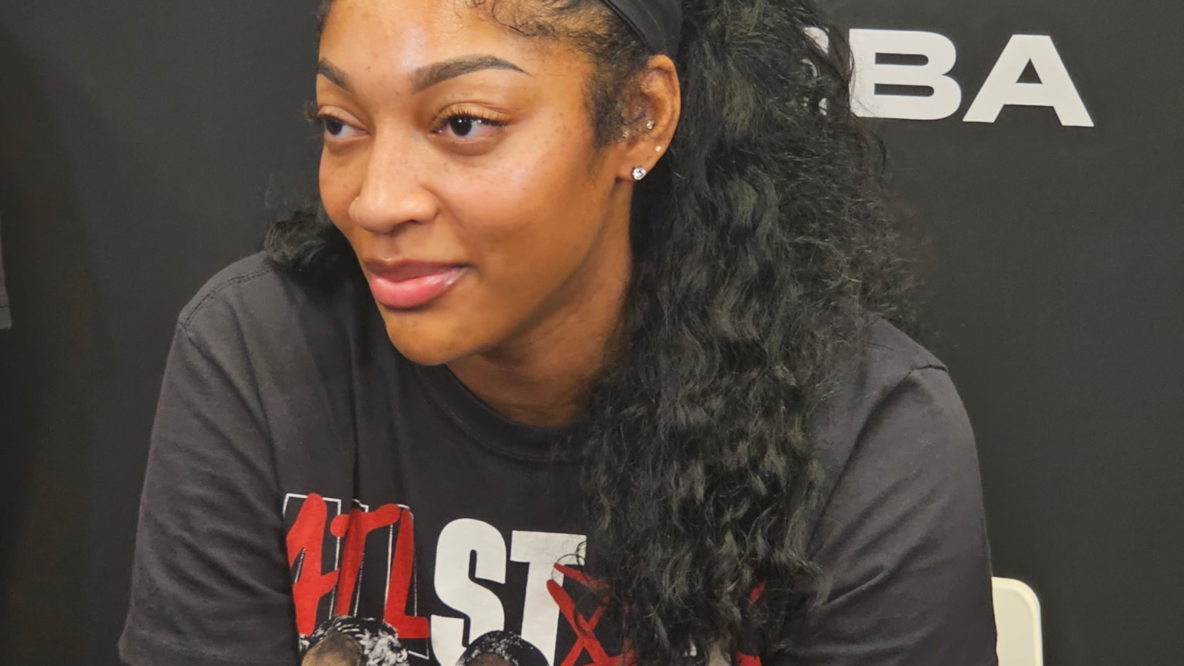 Atlanta Dream All-Star Angel Reese said she's appreciative of the support she's gotten since Friday's comments from Toronto Tempo coach Sandy Brondello. (Micahya Costen for the AJC)