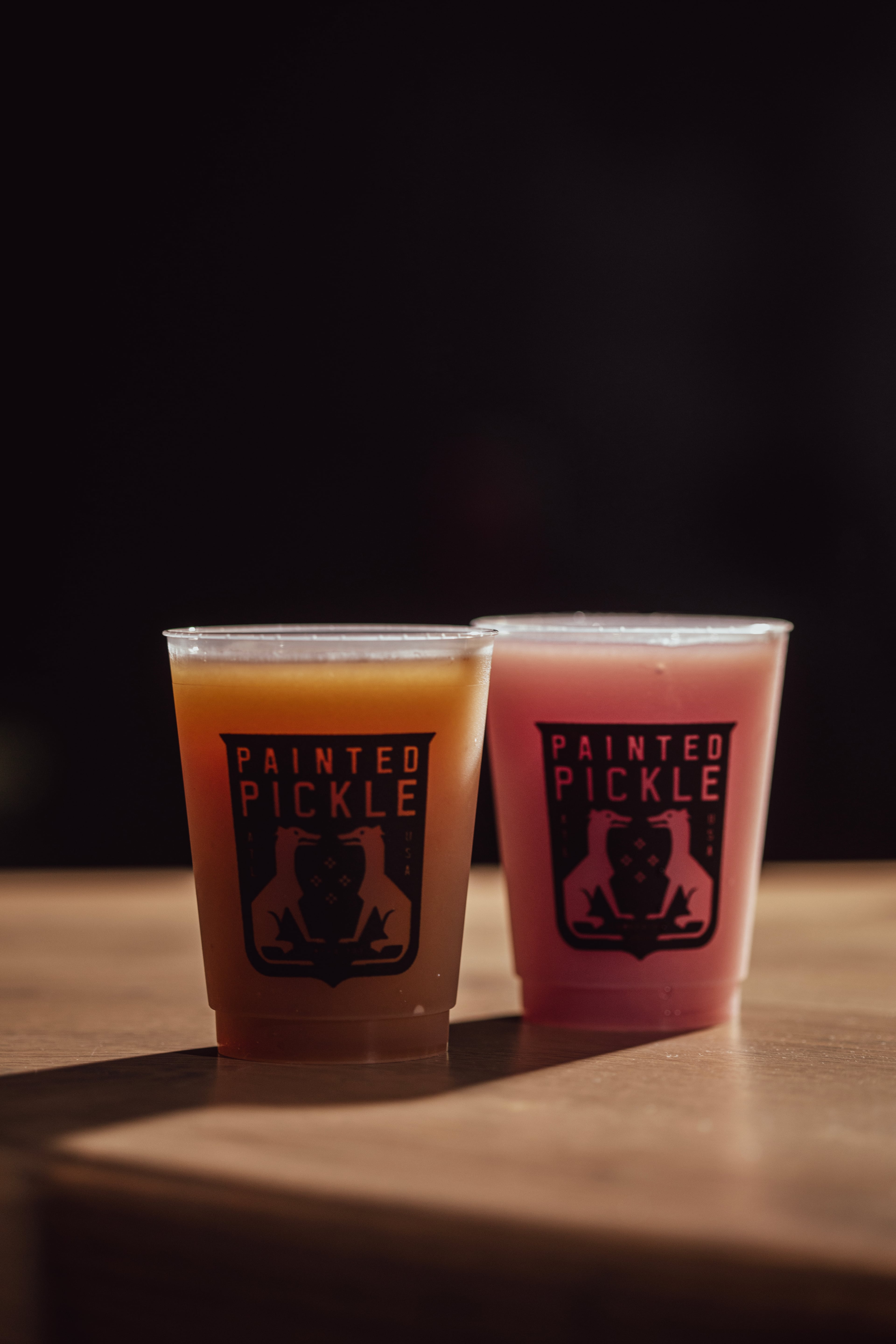The Painted Pickle slushes up two golf course classics in the frozen John Daly and transfusion cocktails. (Courtesy of Painted Pickle)
