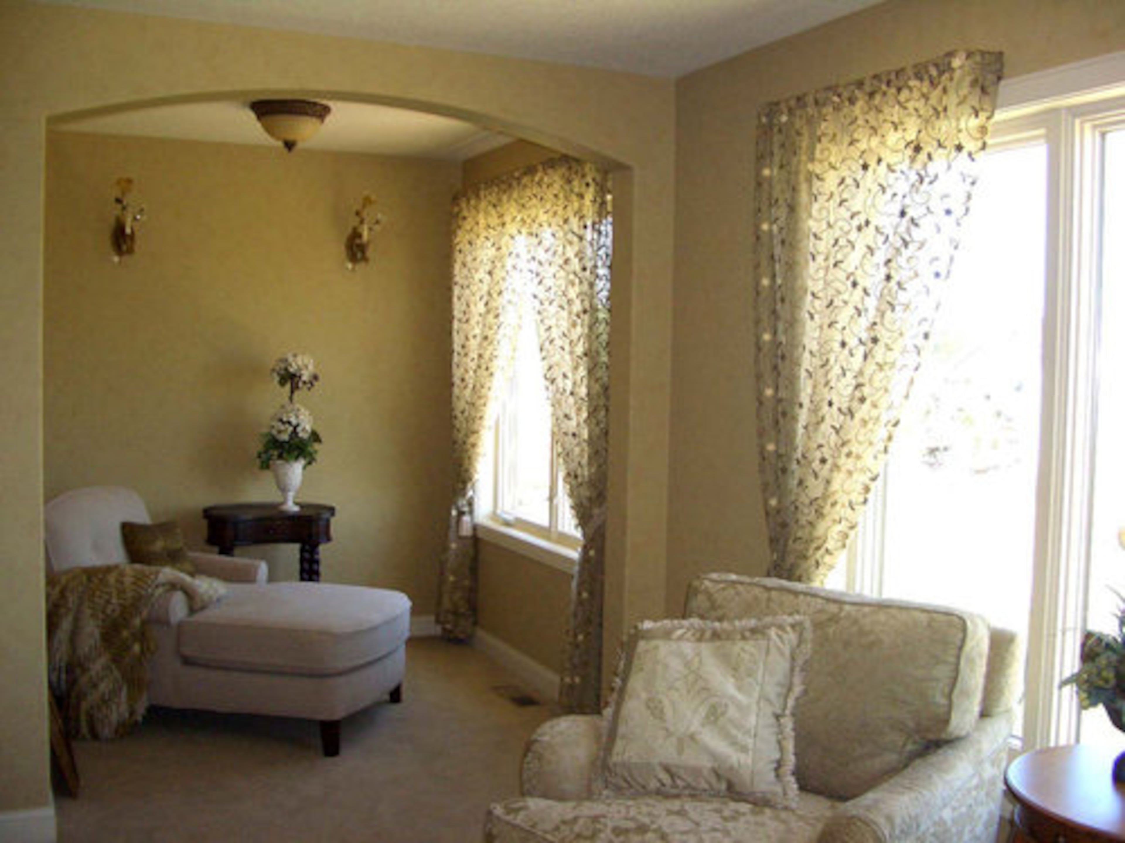 With spring arriving soon, it's time to open the drapes and let the sunshine in. It's also a good time to clean drapes and curtains (use a vacuum cleaner attachment.) Looking for something new to dress up your windows? Consider lighter window treatments in the spring and summer months. And don't be afraid to get creative, such as using a bedspread or tablecloth to fashion a curtain.