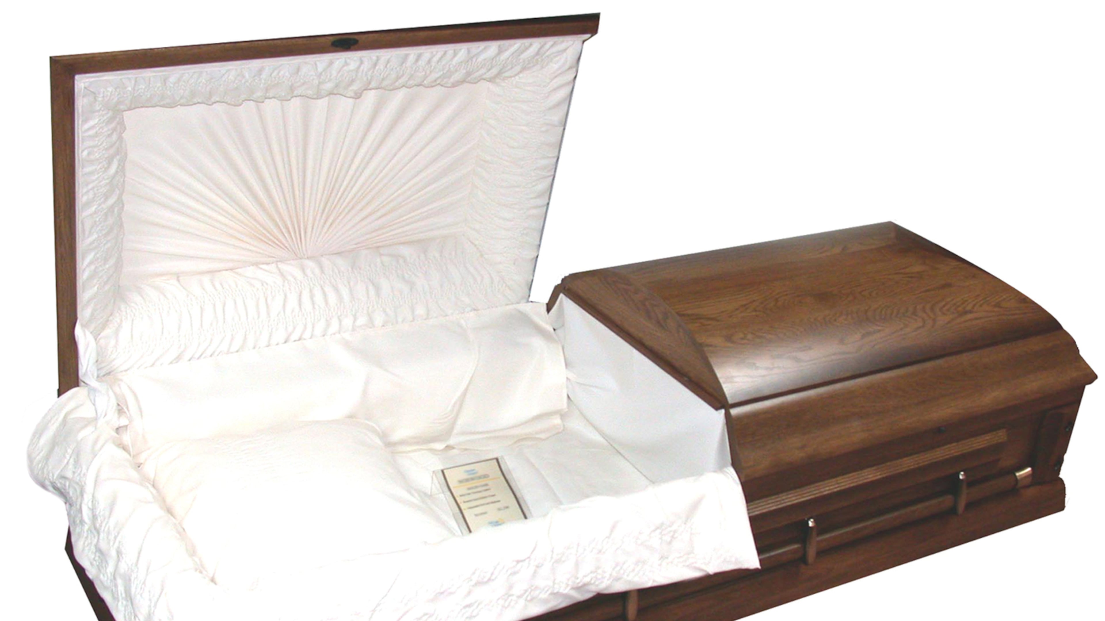 A file image of an open casket.