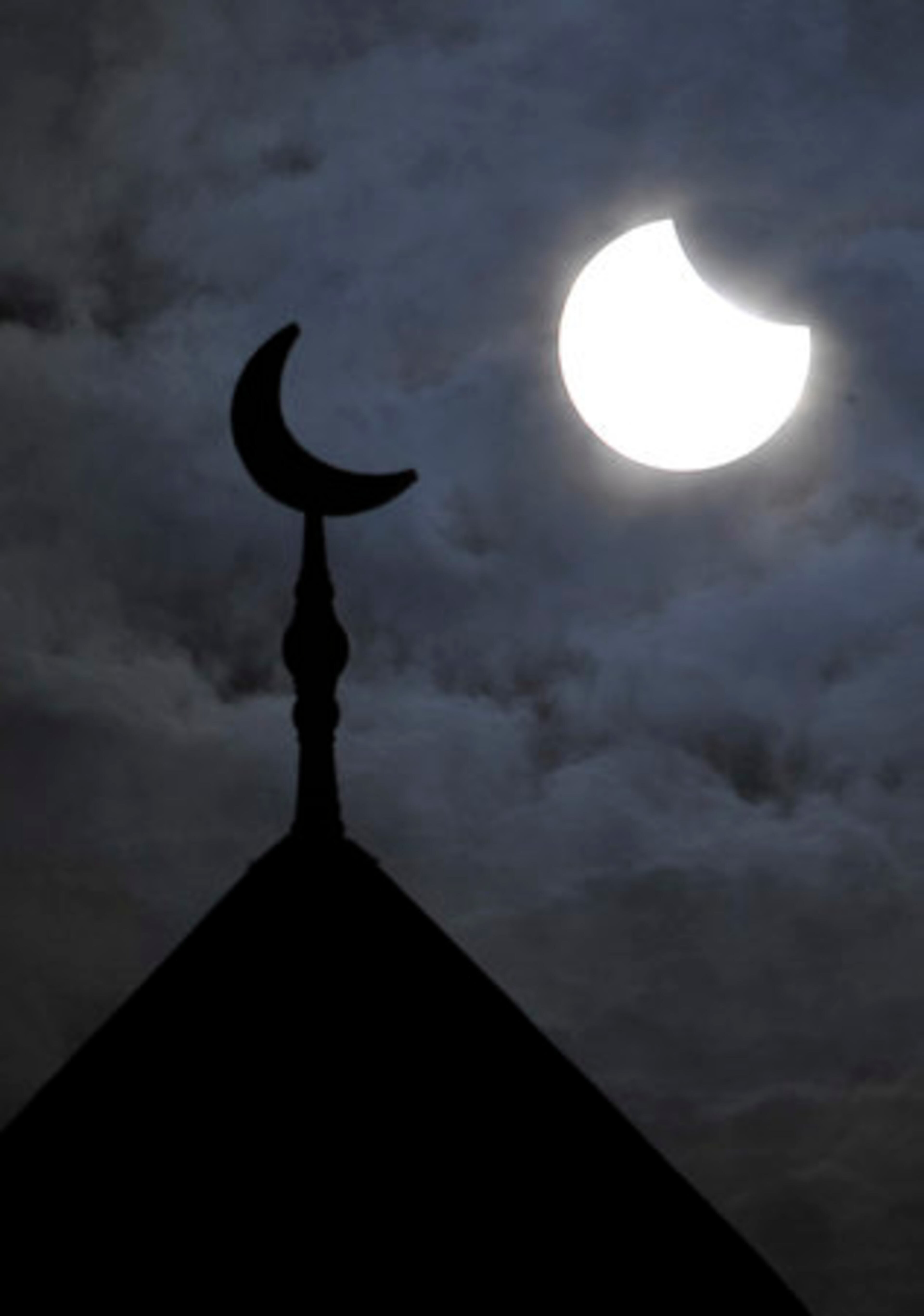 It is the longest such eclipse since July 11, 1991, when a total eclipse lasting 6 minutes, 53 seconds was visible from Hawaii to South America. There will not be a longer eclipse than Wednesday's until 2132. Above, Yinchuan, China.