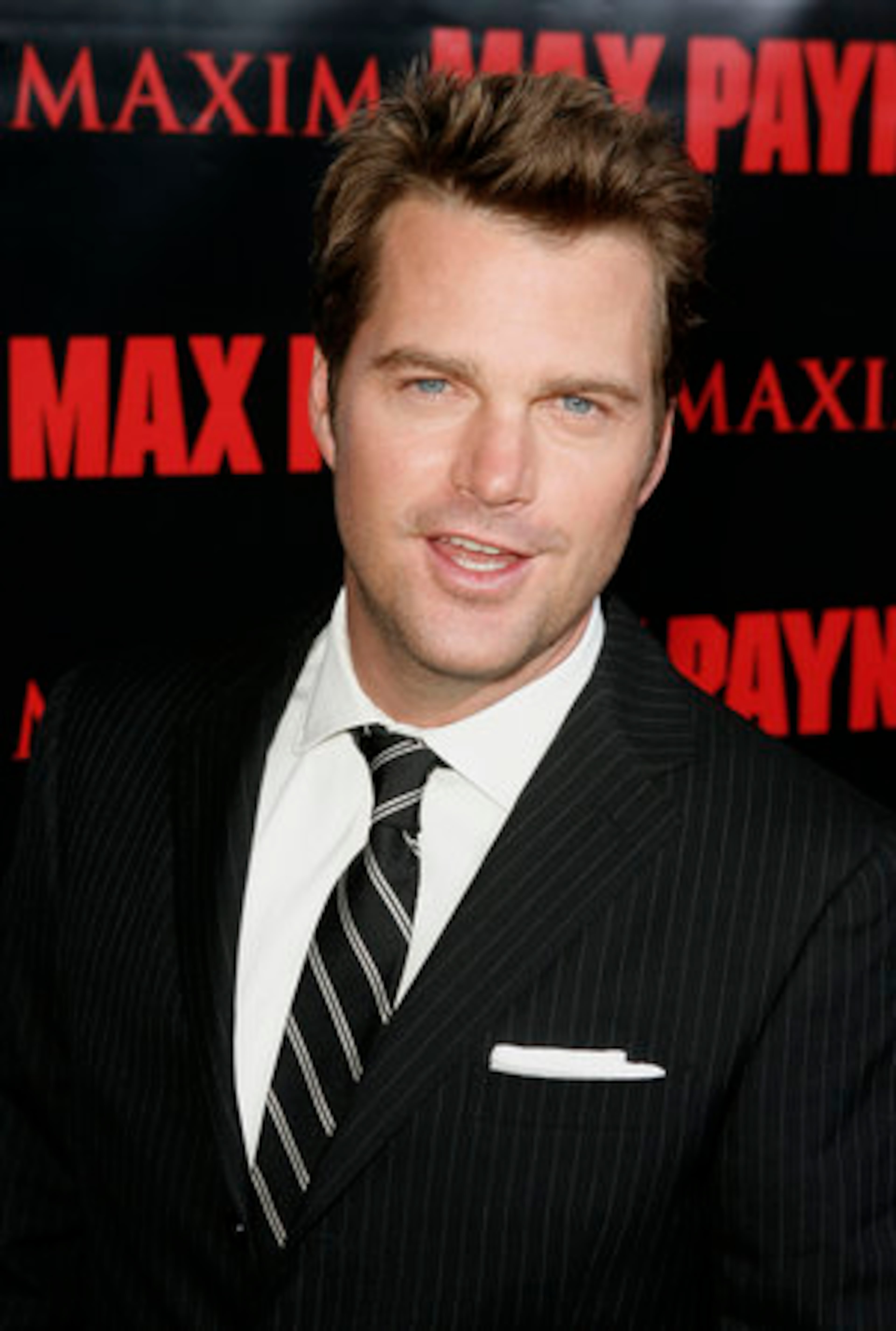 I CAN'T BELIEVE MARKY MARK, OF ALL PEOPLE, HAS A BETTER CAREER THAN ME! Actor Chris O'Donnell arrives at the premiere of "Max Payne," in Hollywood. The film stars Mark Wahlberg.