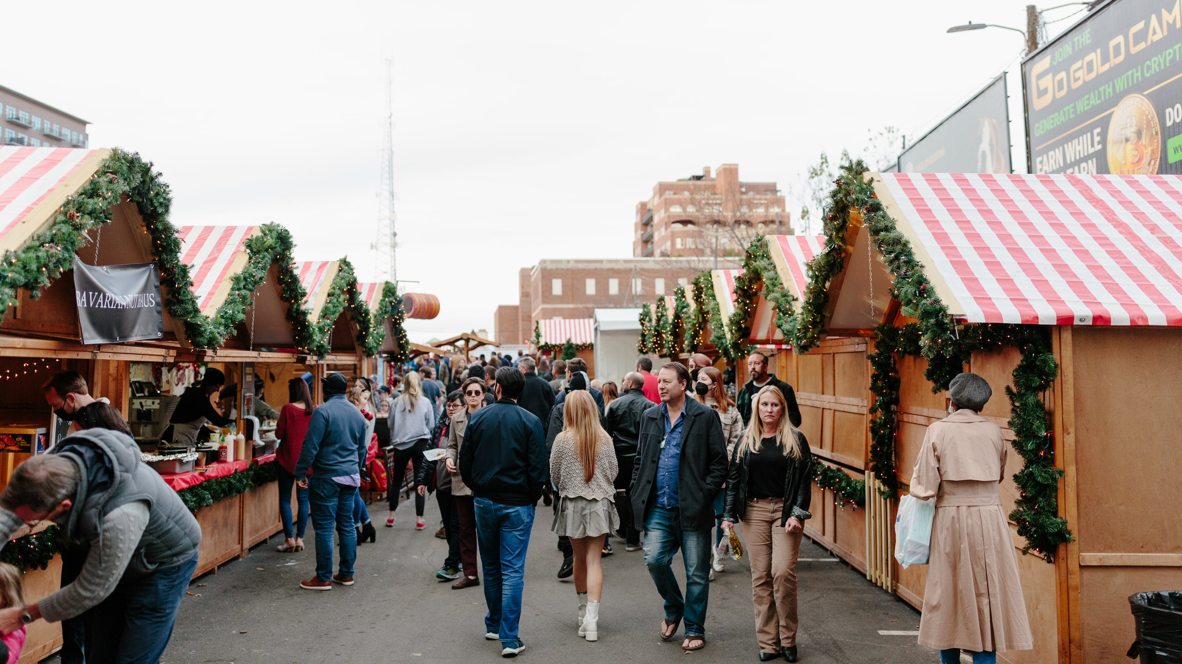 The German Christkindl Market is open to the public from Friday, November 25, 2022 through Saturday, December 24, 2022.