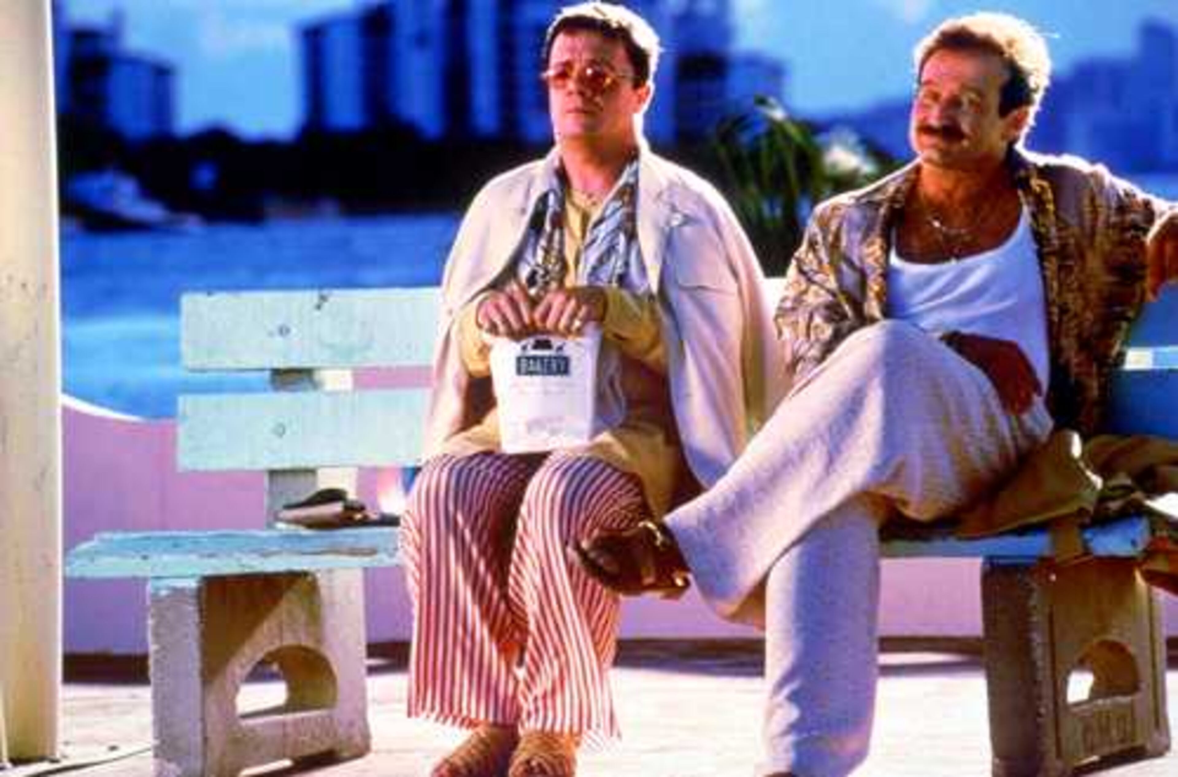 LA CAGE AUX FOLLES. ORIGINAL: 1973 French play gave rise to 1996 movie "The Birdcage" (with Nathan Lane and Robin Williams). MUSICAL: Broadway's first gay-theme musical.