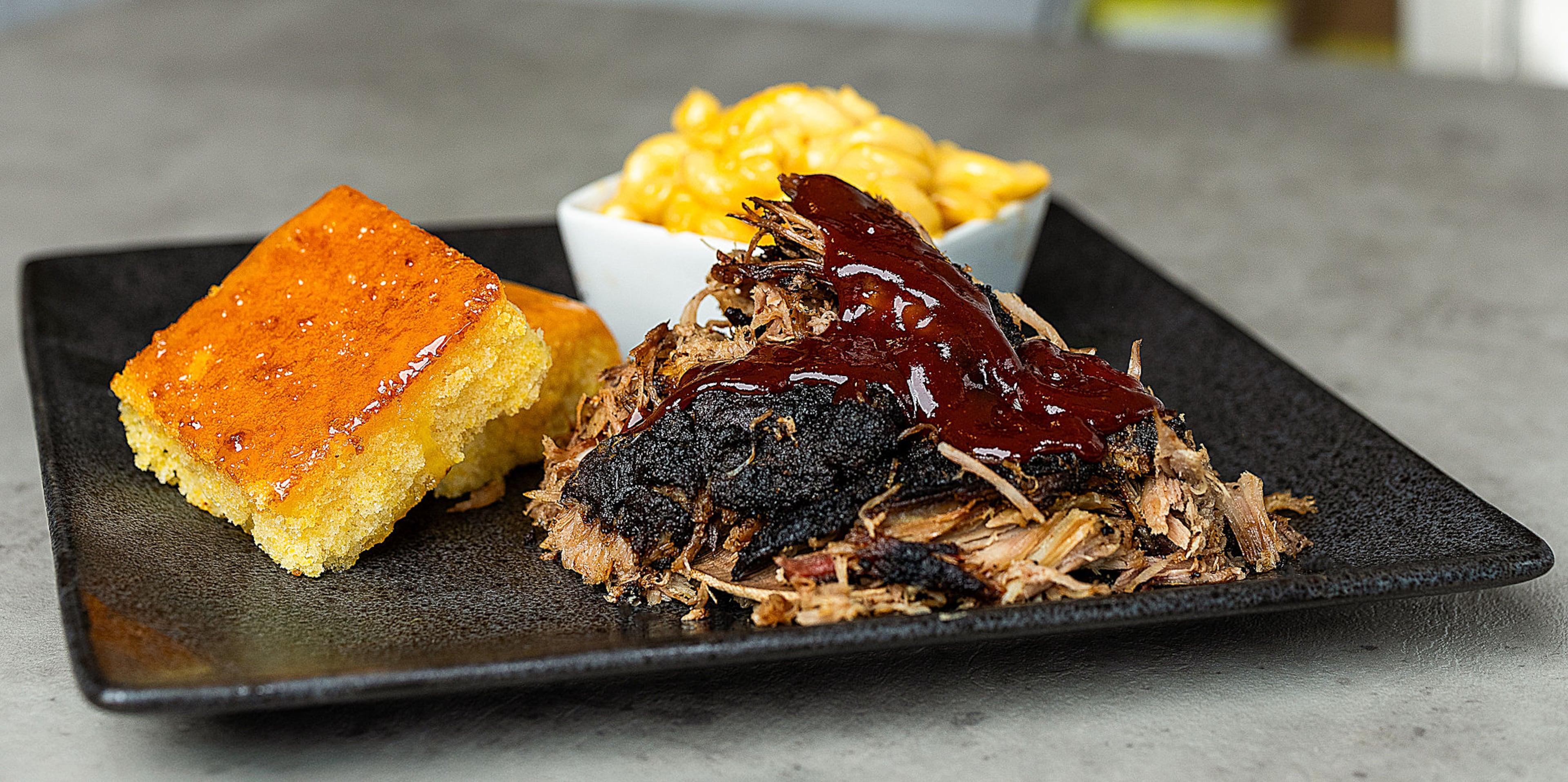 Spending a day at a theme park requires fuel, and meals like those found at Firehouse BBQ at Six Flags Over Georgia can provide a boost of energy. (Photo courtesy of Six Flags Over Georgia)