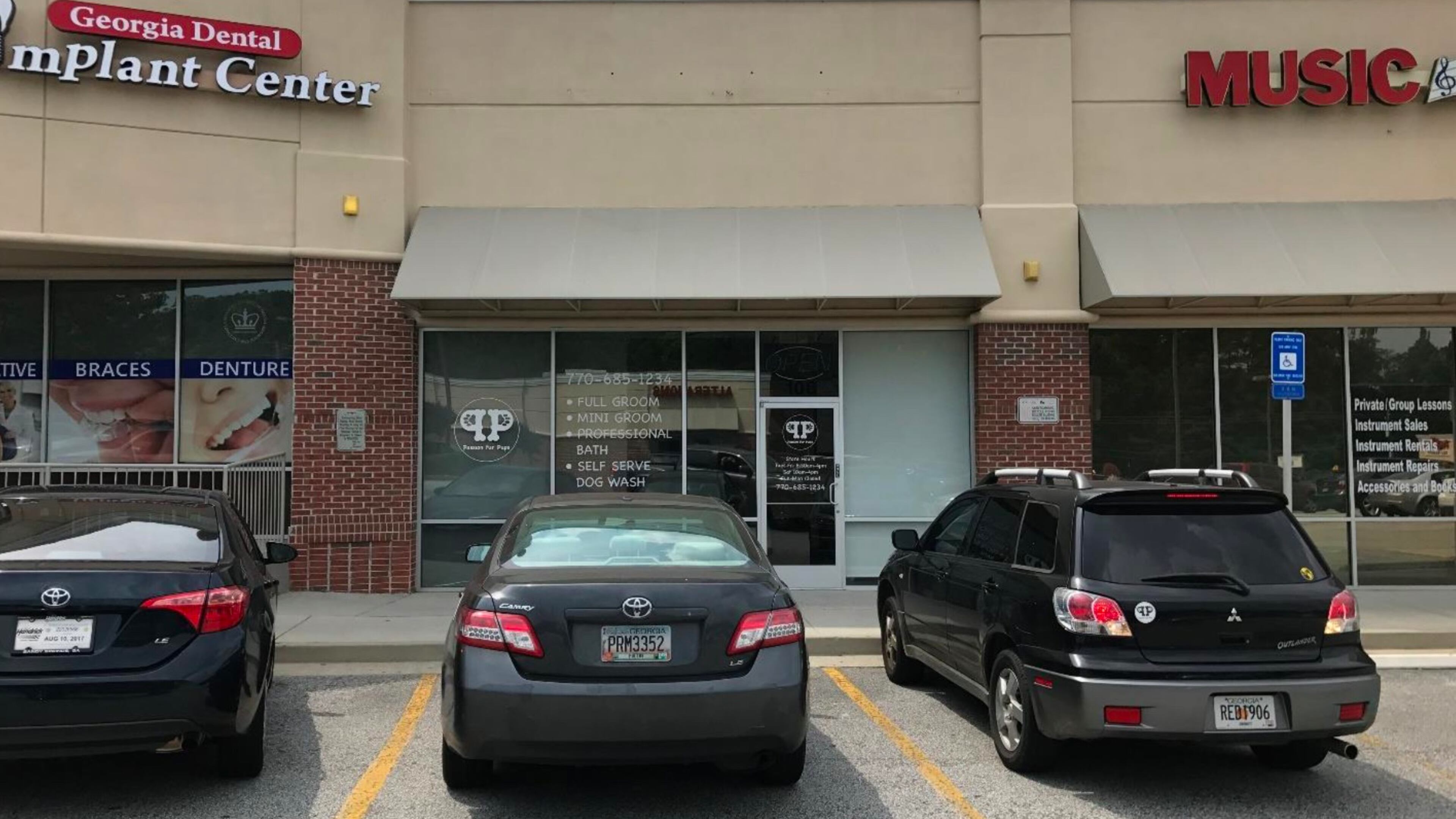 Passion Fur Pups pet grooming salon hopes to stay in Ingles shopping center in Peachtree Corners. Courtesy Peachtree Corners